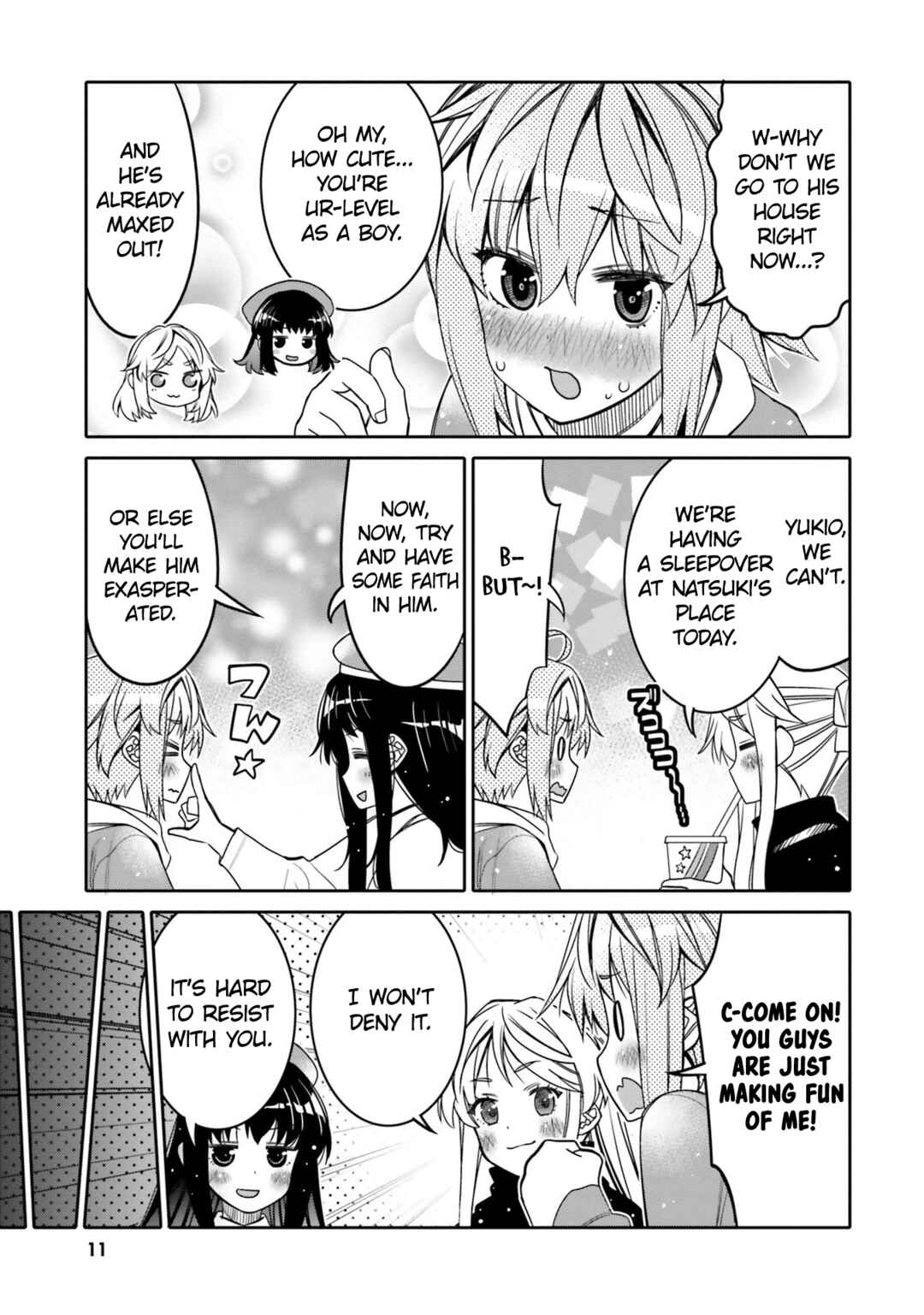 Page 13 Chapter 25 Ore no tomodachi ♂♀ ga kawai sugite komaru!