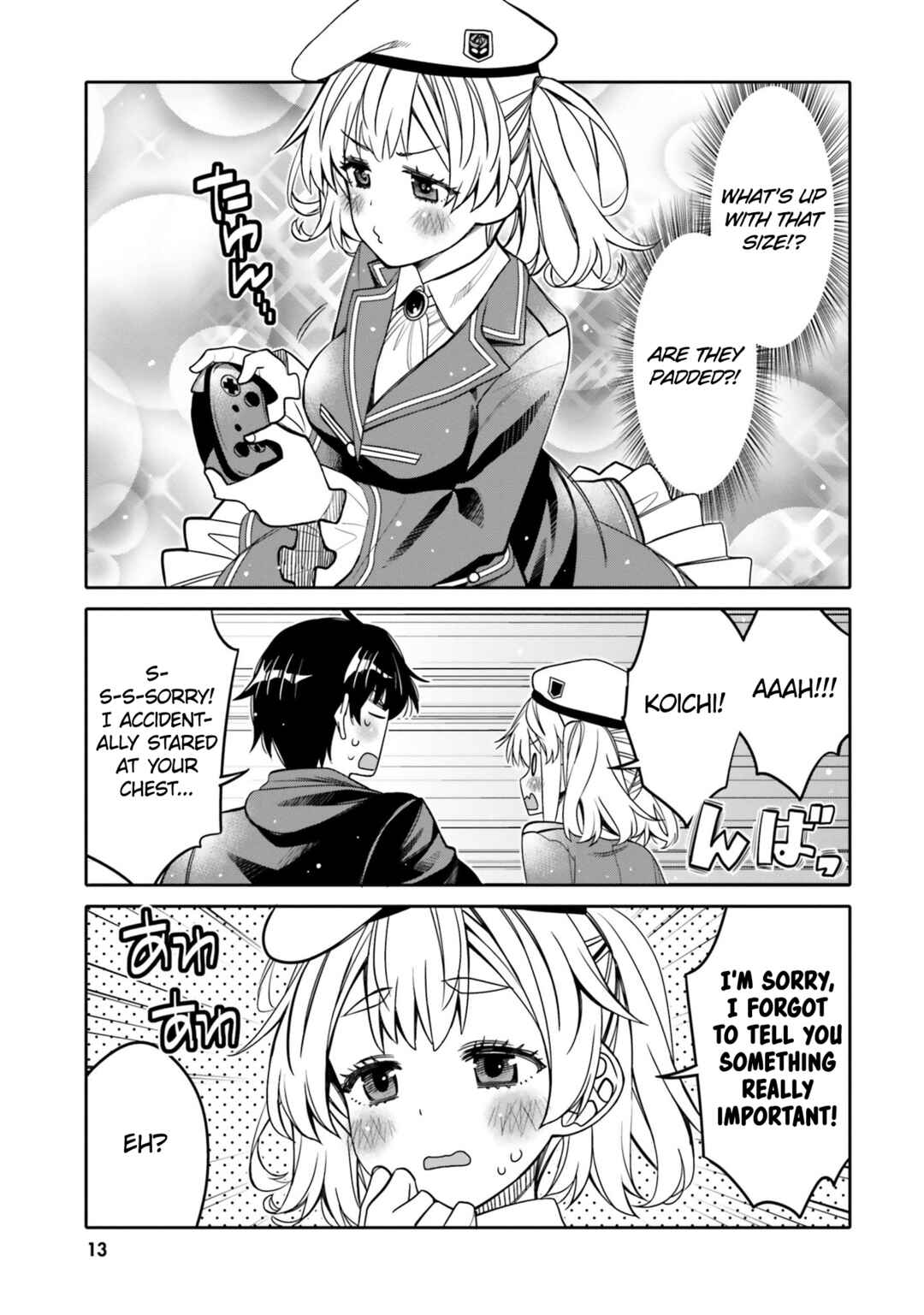 Page 15 Chapter 25 Ore no tomodachi ♂♀ ga kawai sugite komaru!