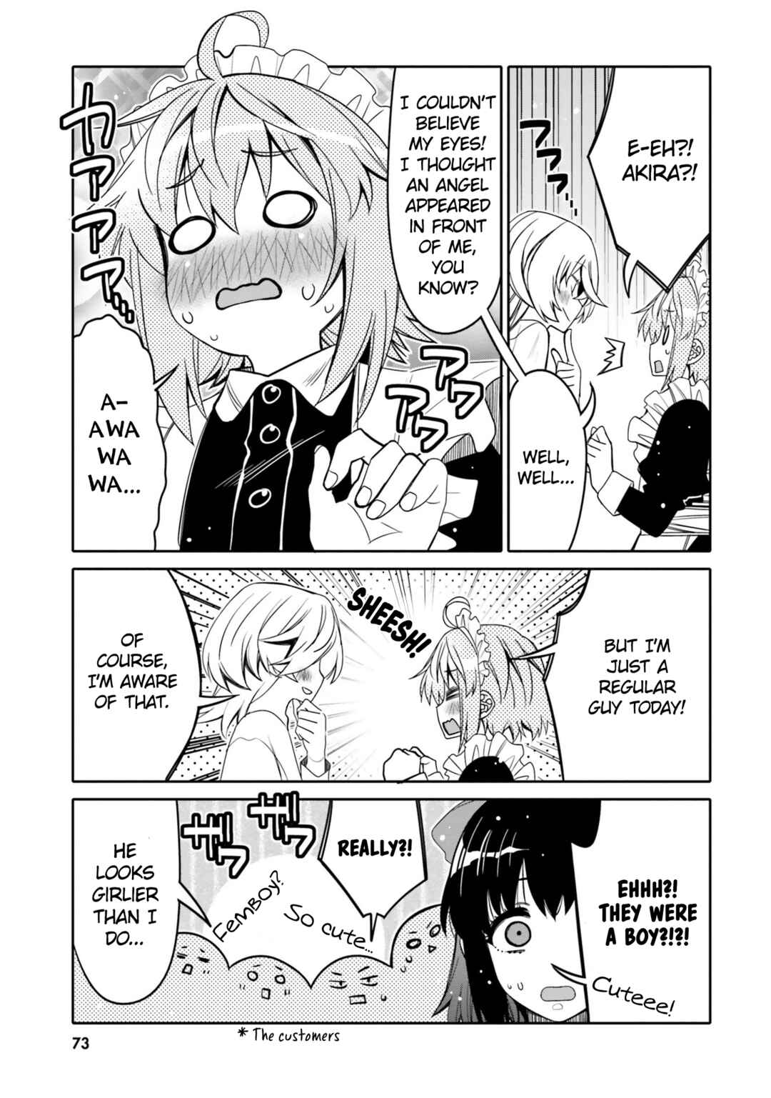 Page 11 Chapter 22 Ore no tomodachi ♂♀ ga kawai sugite komaru!