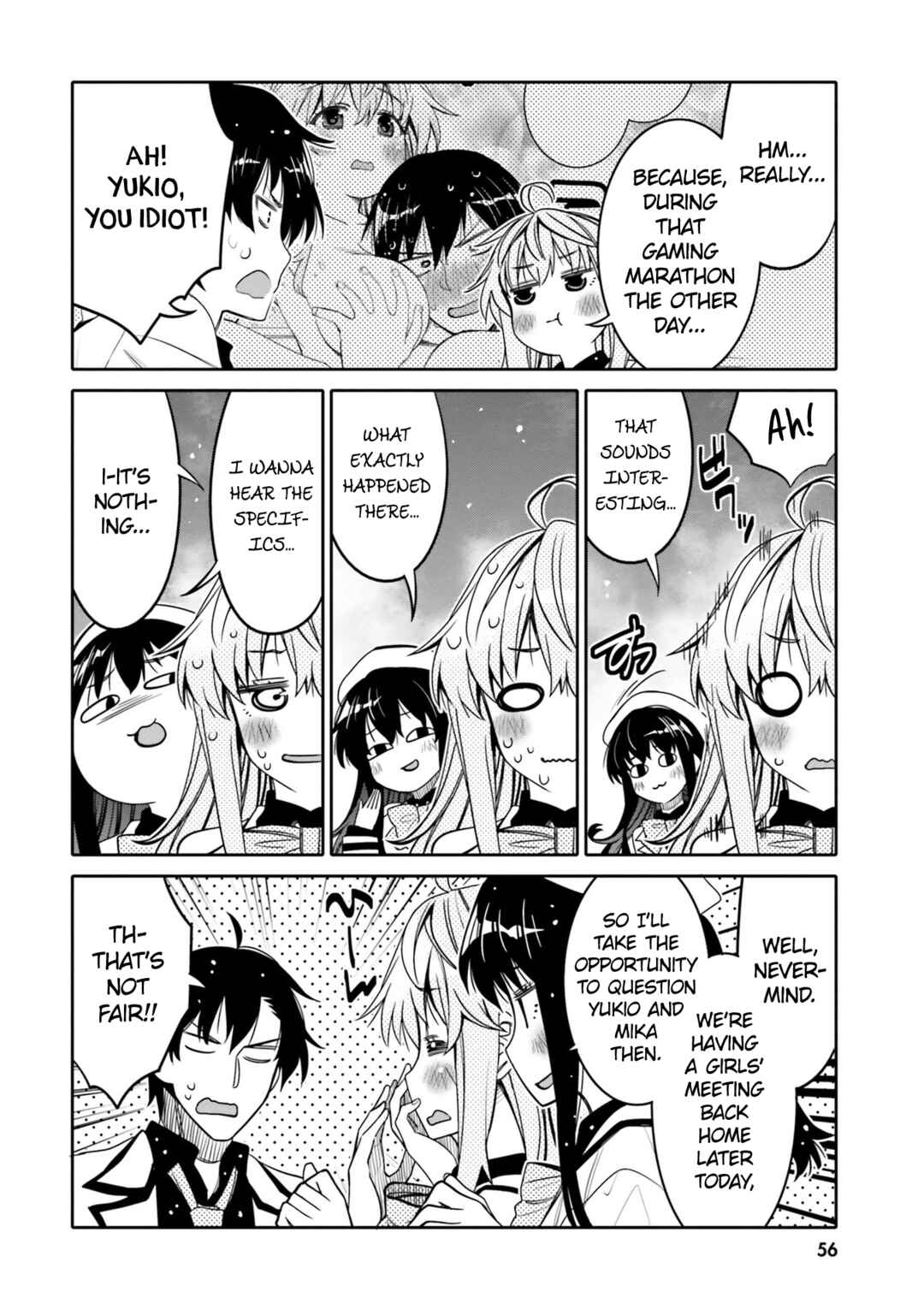 Page 14 Chapter 27 Ore no tomodachi ♂♀ ga kawai sugite komaru!