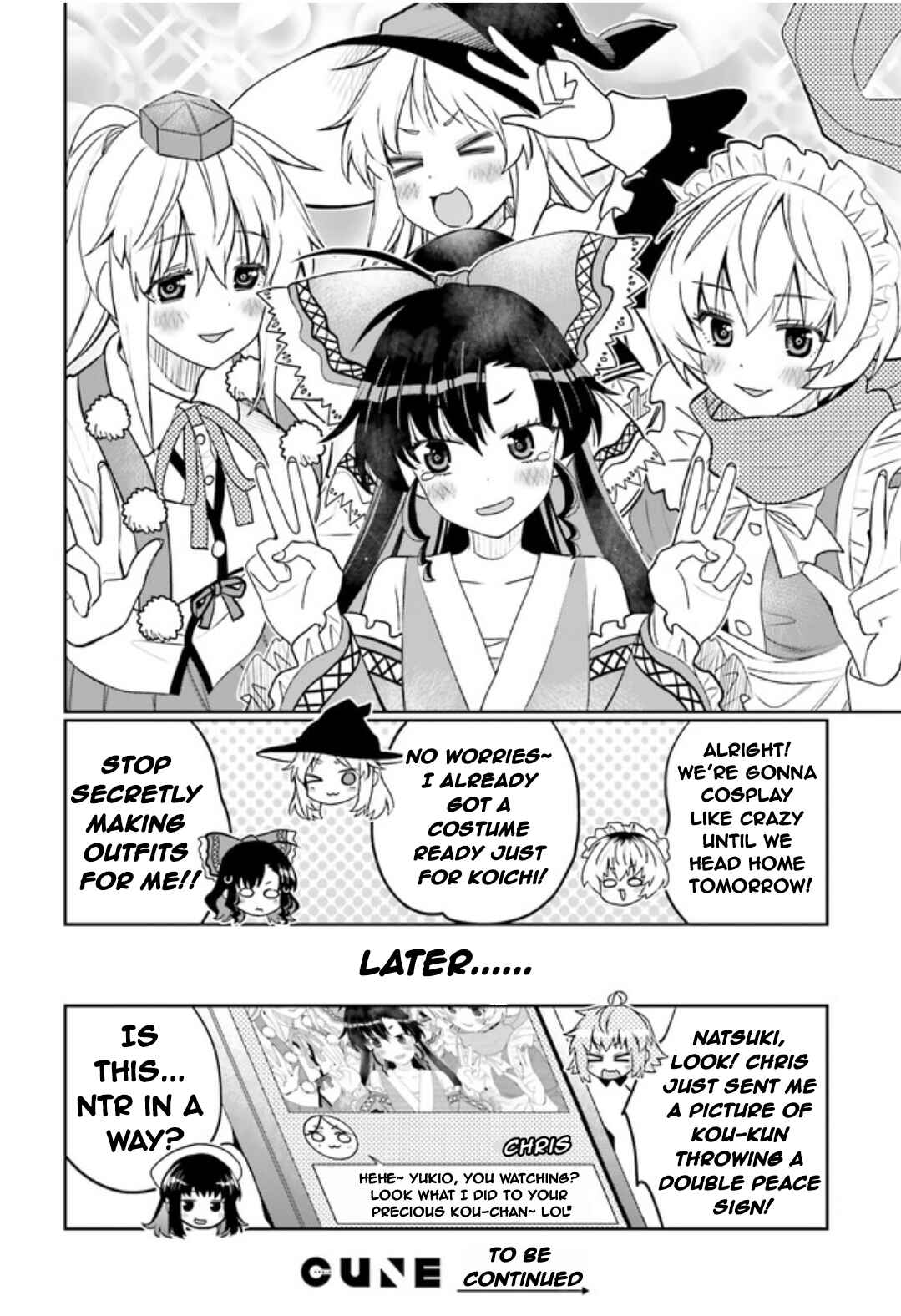 Page 18 Chapter 46 Ore no tomodachi ♂♀ ga kawai sugite komaru!