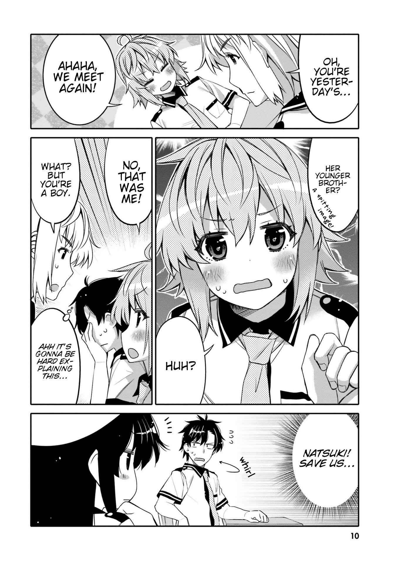 Page 8 Chapter 7 Ore no tomodachi ♂♀ ga kawai sugite komaru!