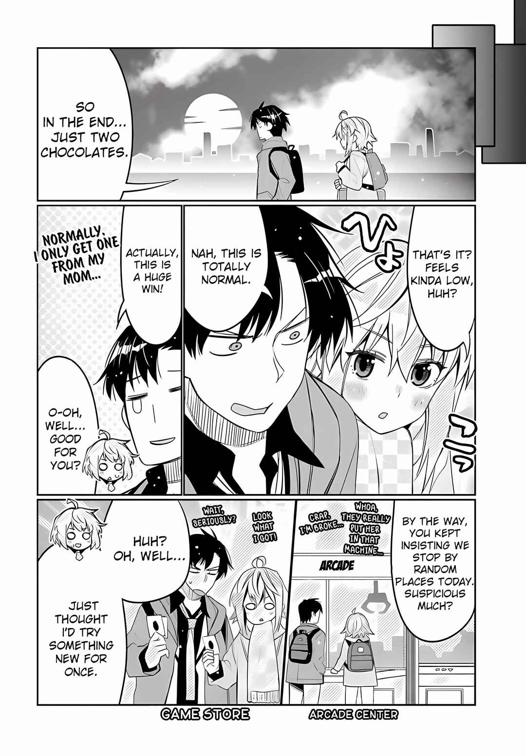 Page 12 Chapter 34 Ore no tomodachi ♂♀ ga kawai sugite komaru!