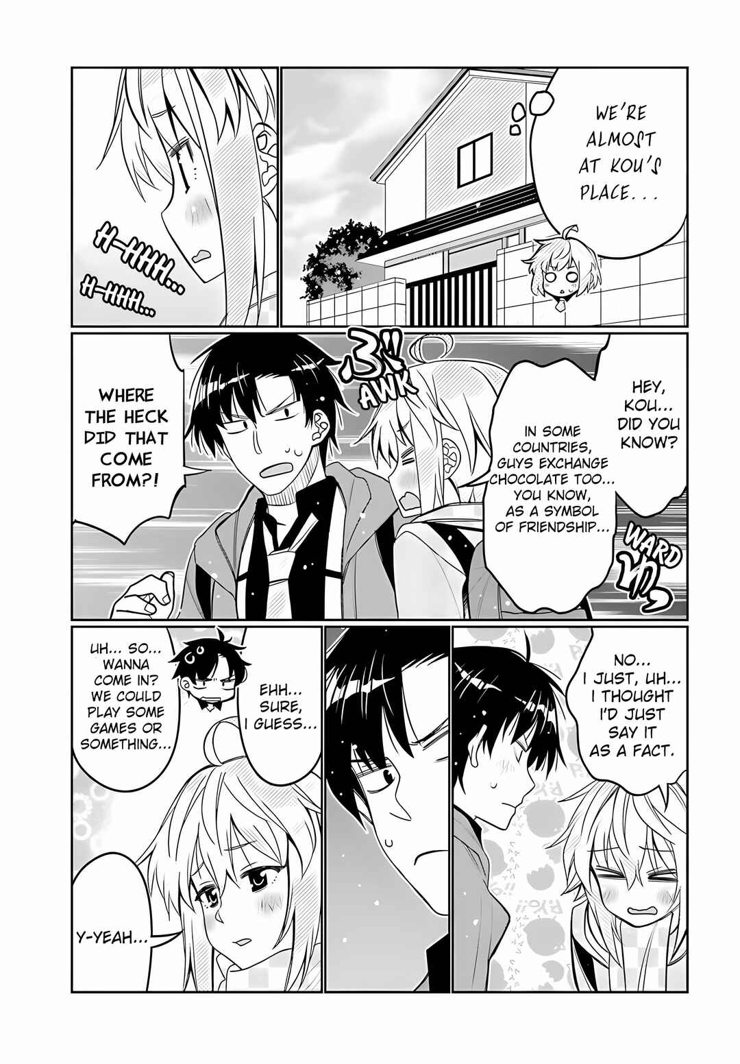 Page 13 Chapter 34 Ore no tomodachi ♂♀ ga kawai sugite komaru!