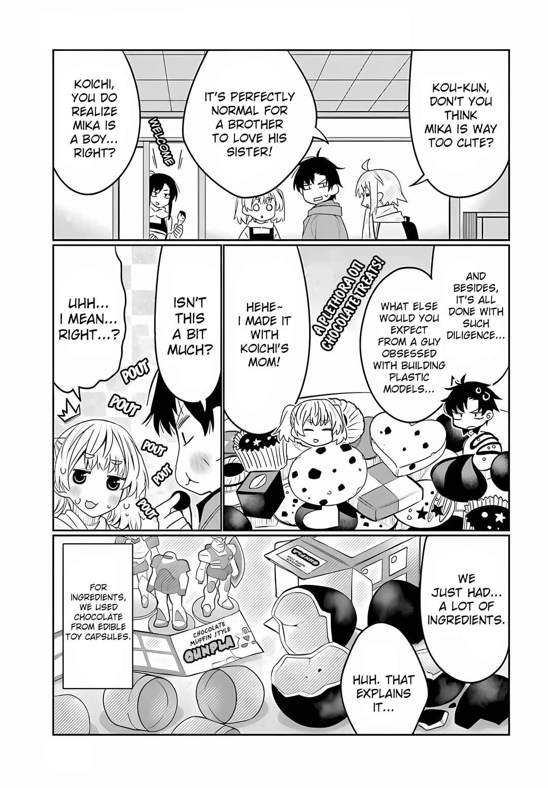 Page 15 Chapter 34 Ore no tomodachi ♂♀ ga kawai sugite komaru!