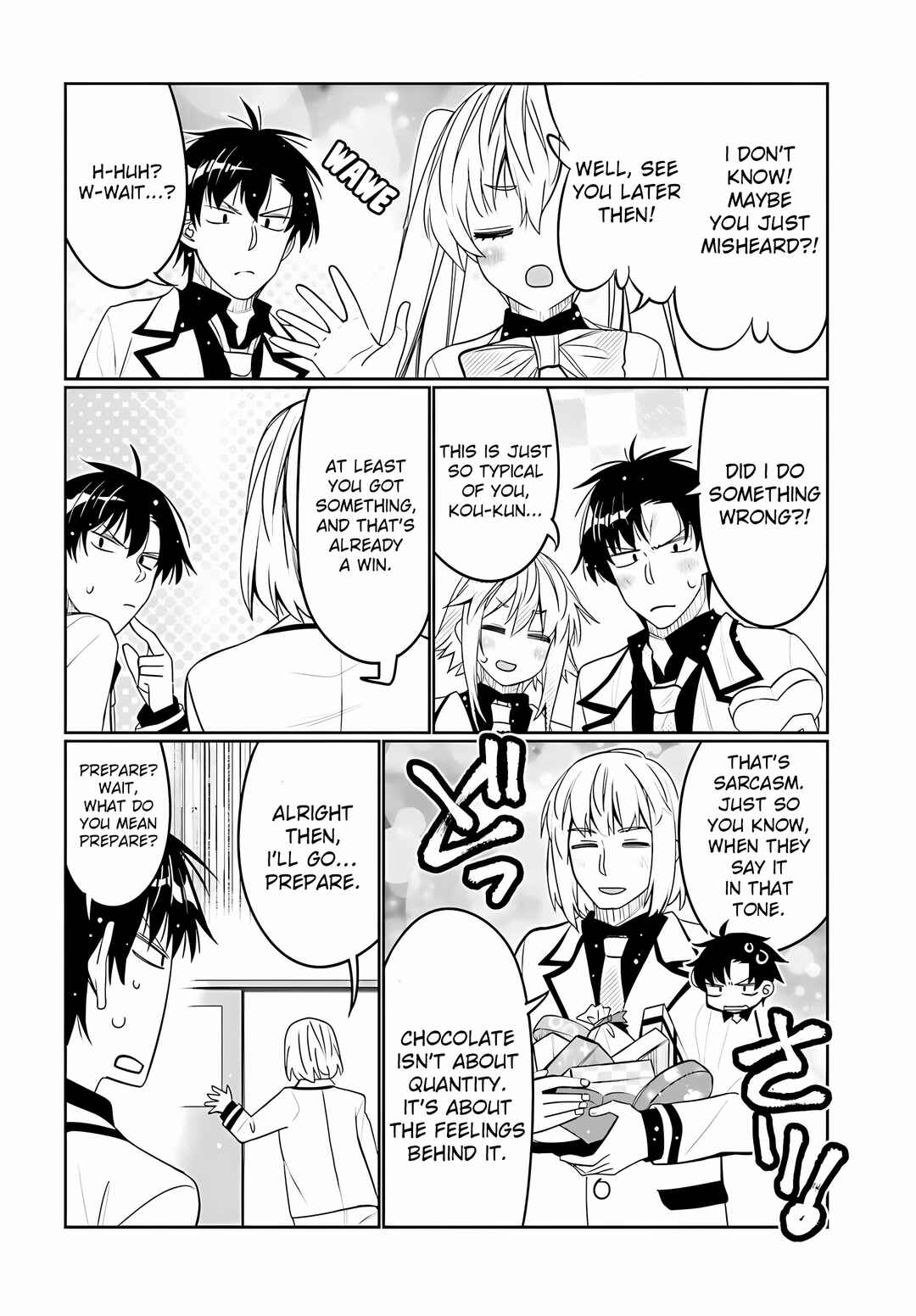 Page 8 Chapter 34 Ore no tomodachi ♂♀ ga kawai sugite komaru!