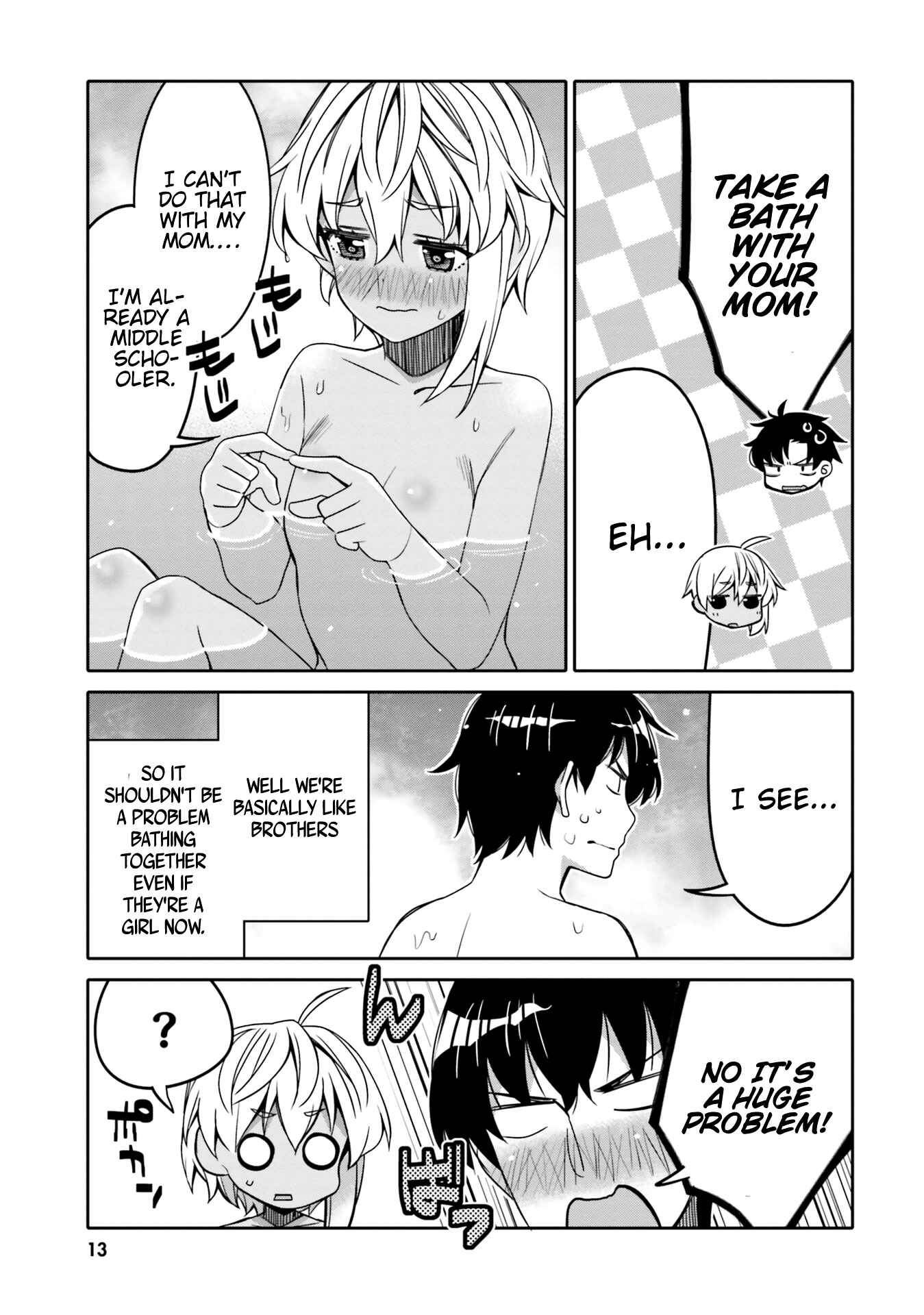 Page 12 Chapter 13 Ore no tomodachi ♂♀ ga kawai sugite komaru!