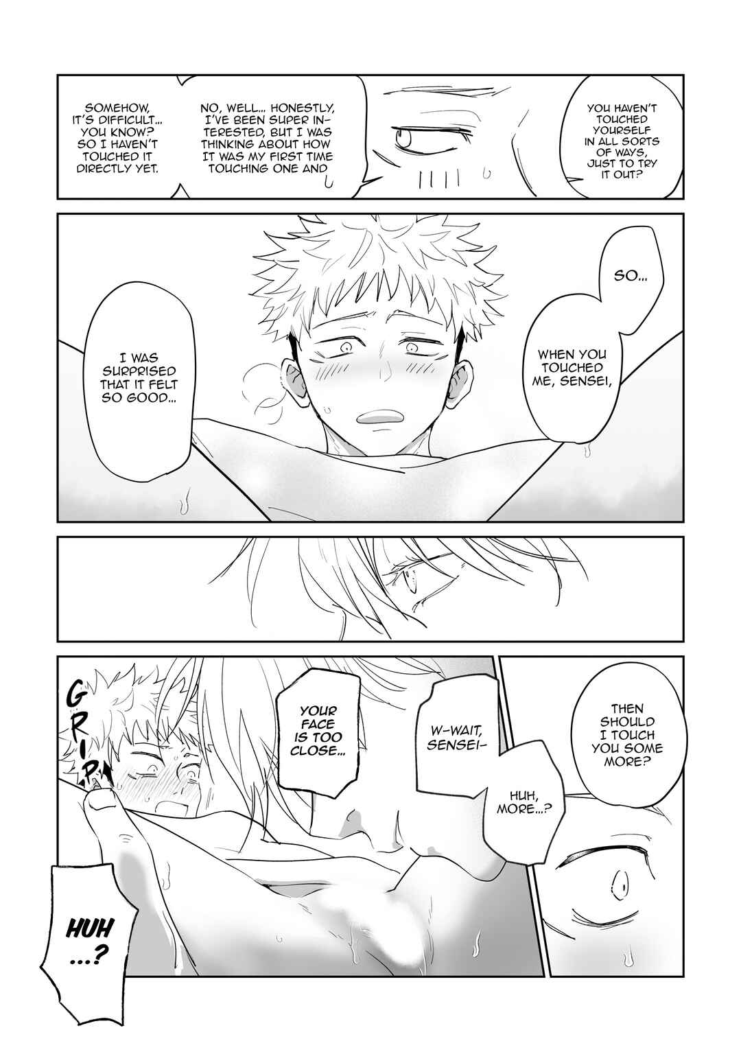 Page 10 Chapter Unknown_4e4c Jujutsu Kaisen - Cunt Boy no Yuuji-kun (Doujinshi)
