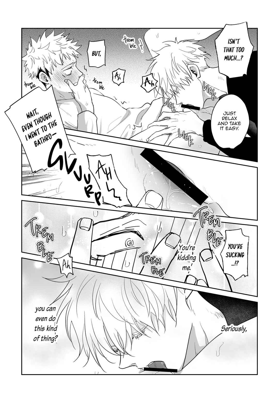 Page 12 Chapter Unknown_4e4c Jujutsu Kaisen - Cunt Boy no Yuuji-kun (Doujinshi)