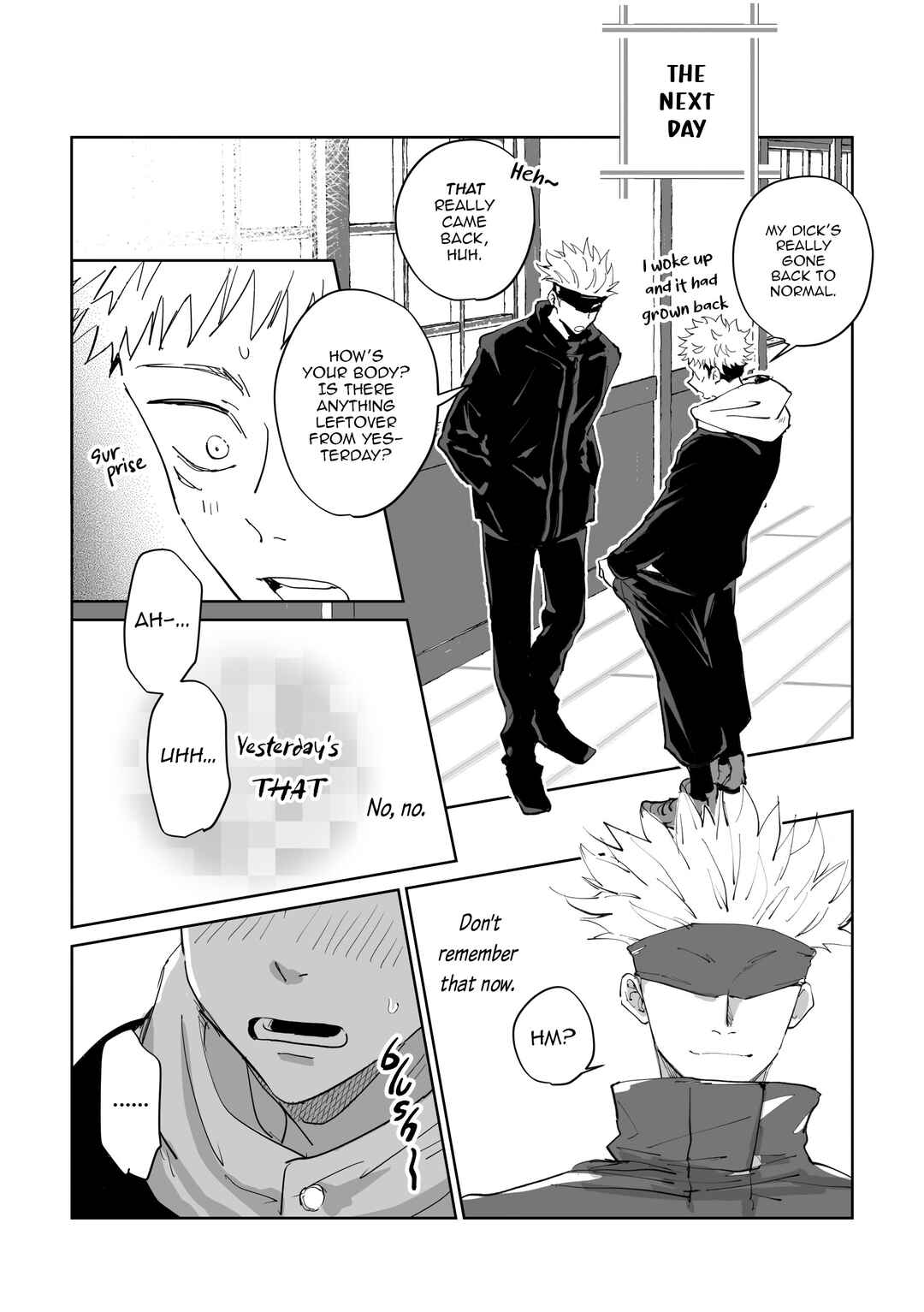 Page 13 Chapter Unknown_4e4c Jujutsu Kaisen - Cunt Boy no Yuuji-kun (Doujinshi)