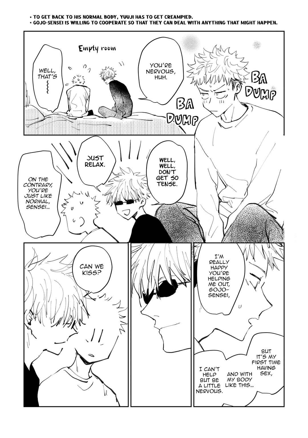 Page 2 Chapter Unknown_4e4c Jujutsu Kaisen - Cunt Boy no Yuuji-kun (Doujinshi)