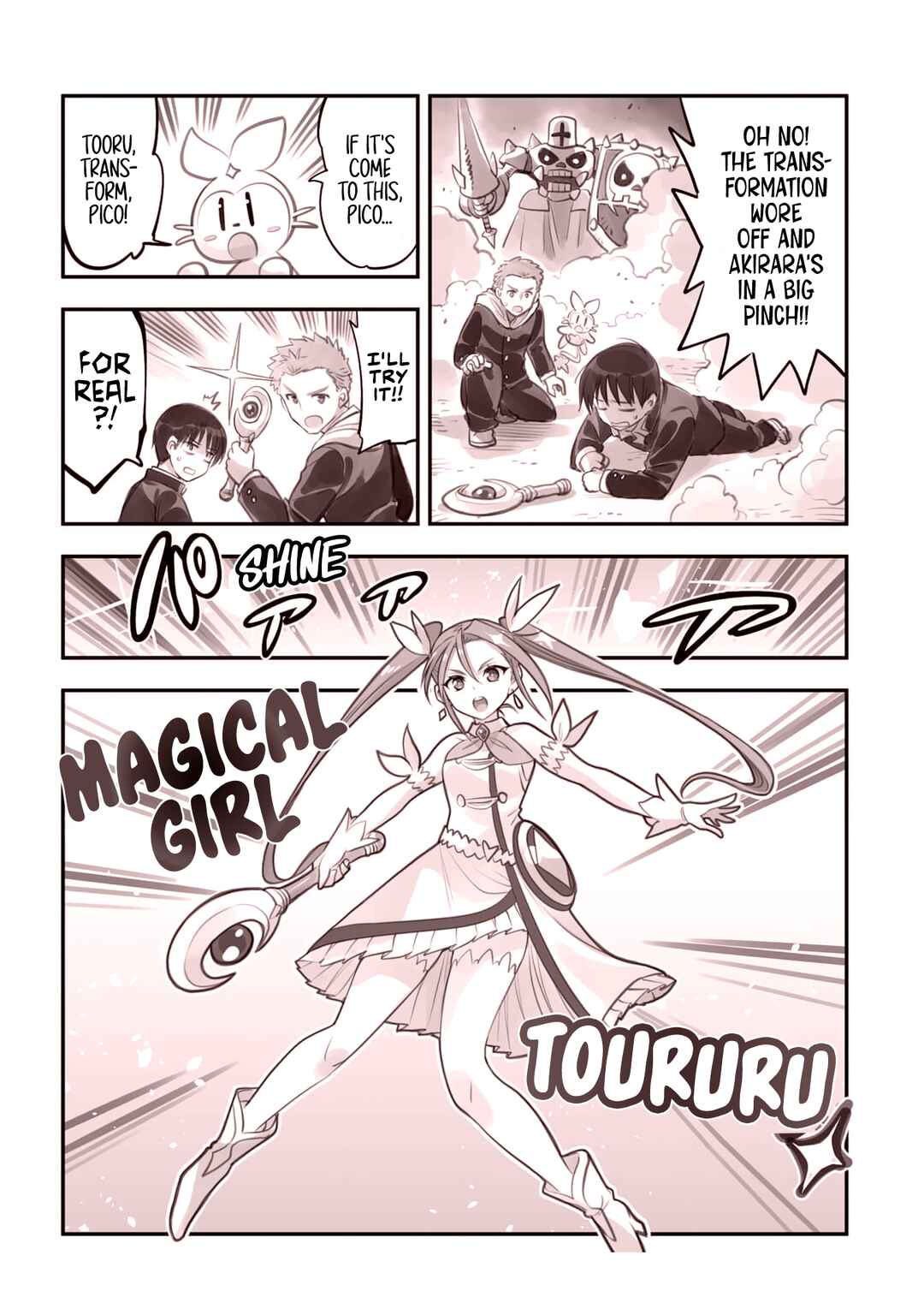 Page 1 Chapter 15 Magical Girl Akirara ☆