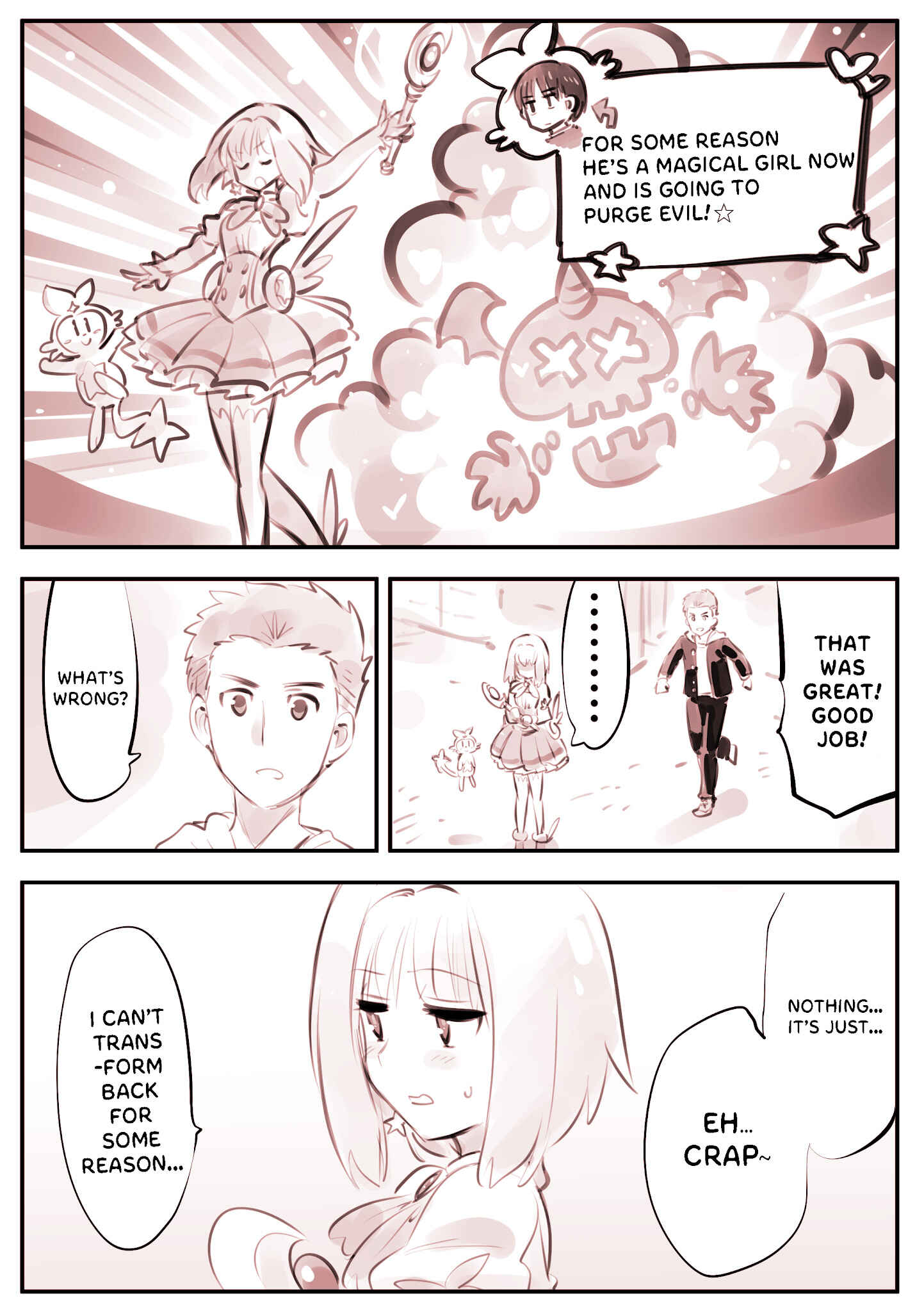 Page 1 Chapter 3 Magical Girl Akirara ☆