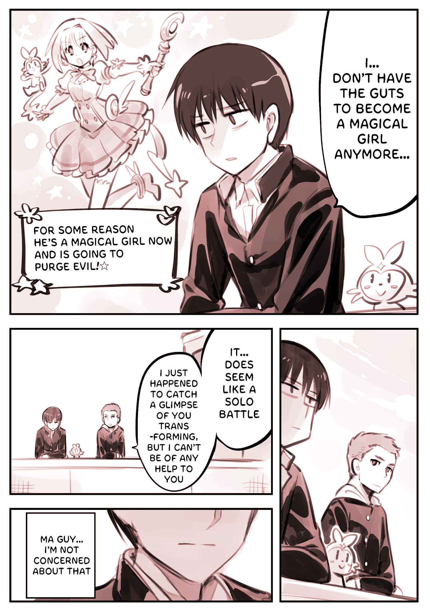 Page 1 Chapter 1 Magical Girl Akirara ☆