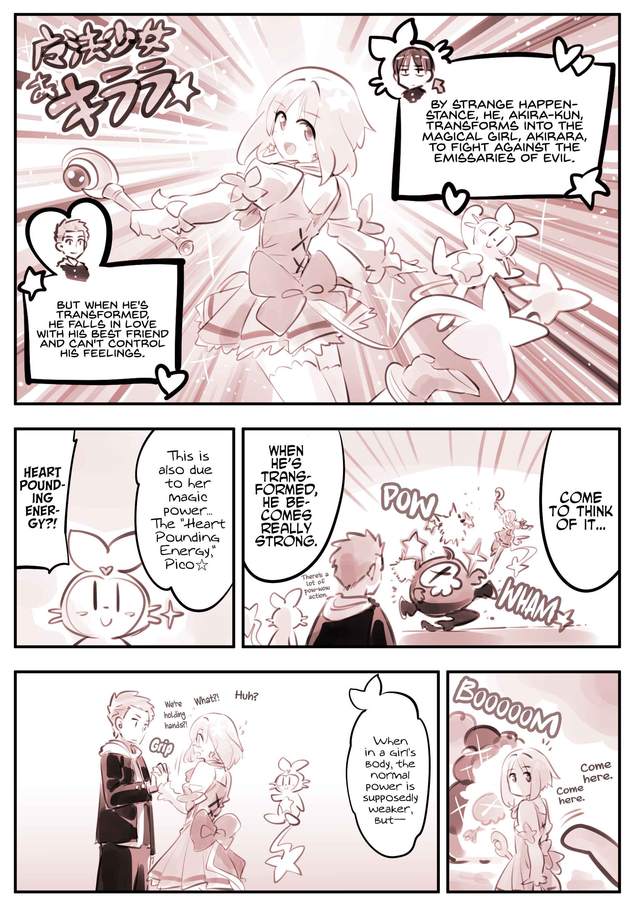 Page 1 Chapter 12 Magical Girl Akirara ☆