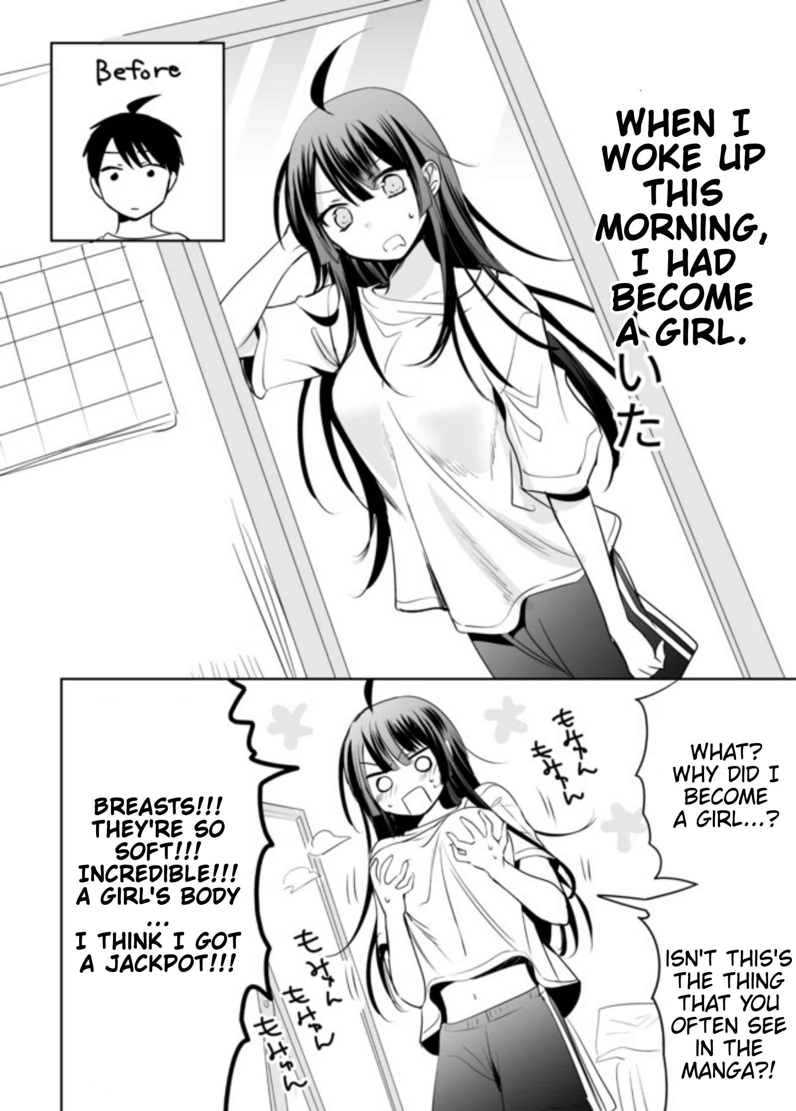 Page 1 Chapter Unknown_7c70 When I woke up this morning, I thought I had become a woman, but...