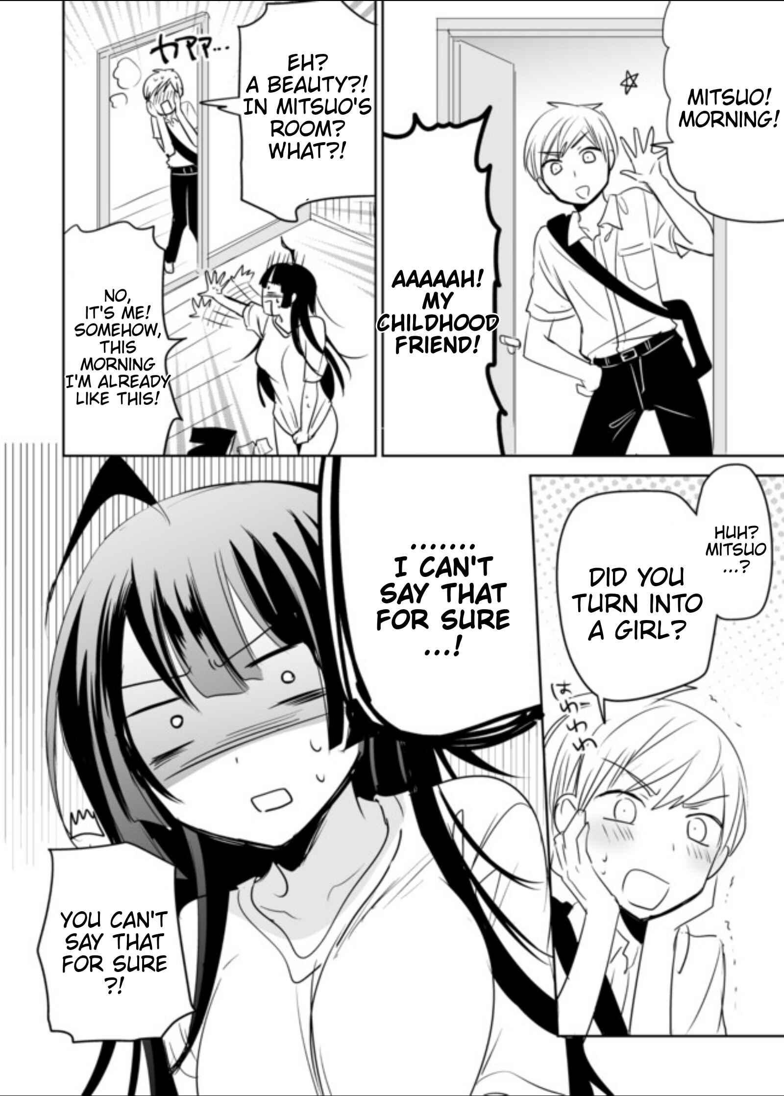 Page 3 Chapter Unknown_7c70 When I woke up this morning, I thought I had become a woman, but...