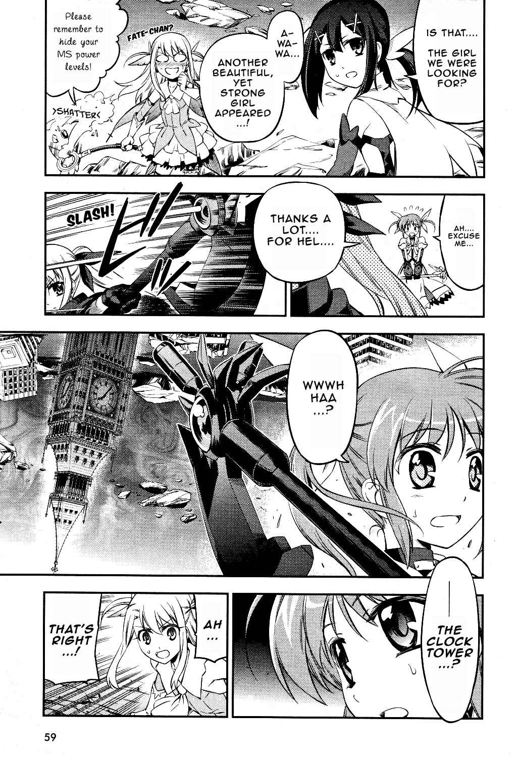 Page 25 Chapter 0 Fate/stay night x Mahou Shoujo Lyrical Nanoha