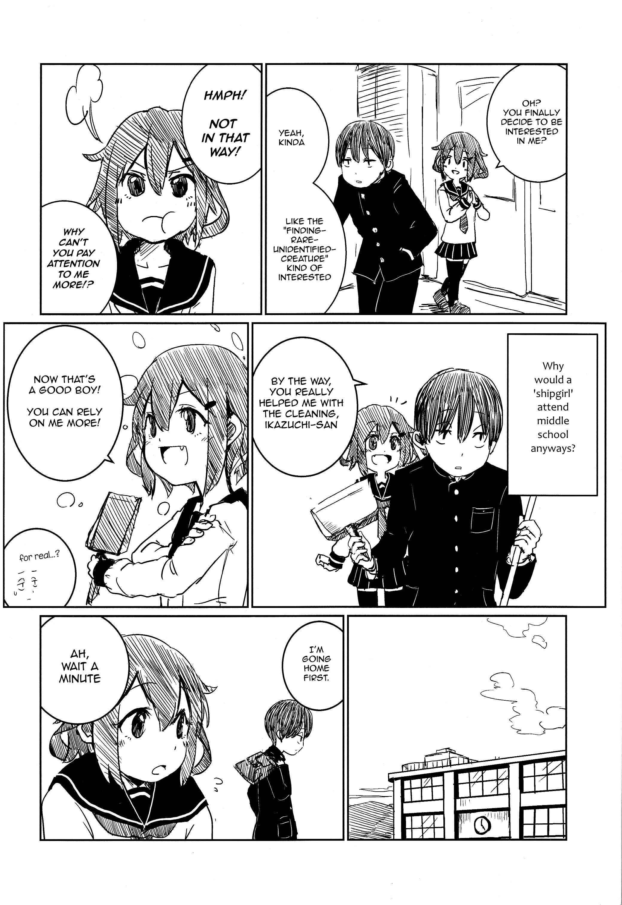 Page 6 Chapter 1 Kantai Collection -KanColle- Shun-rai (Doujinshi)