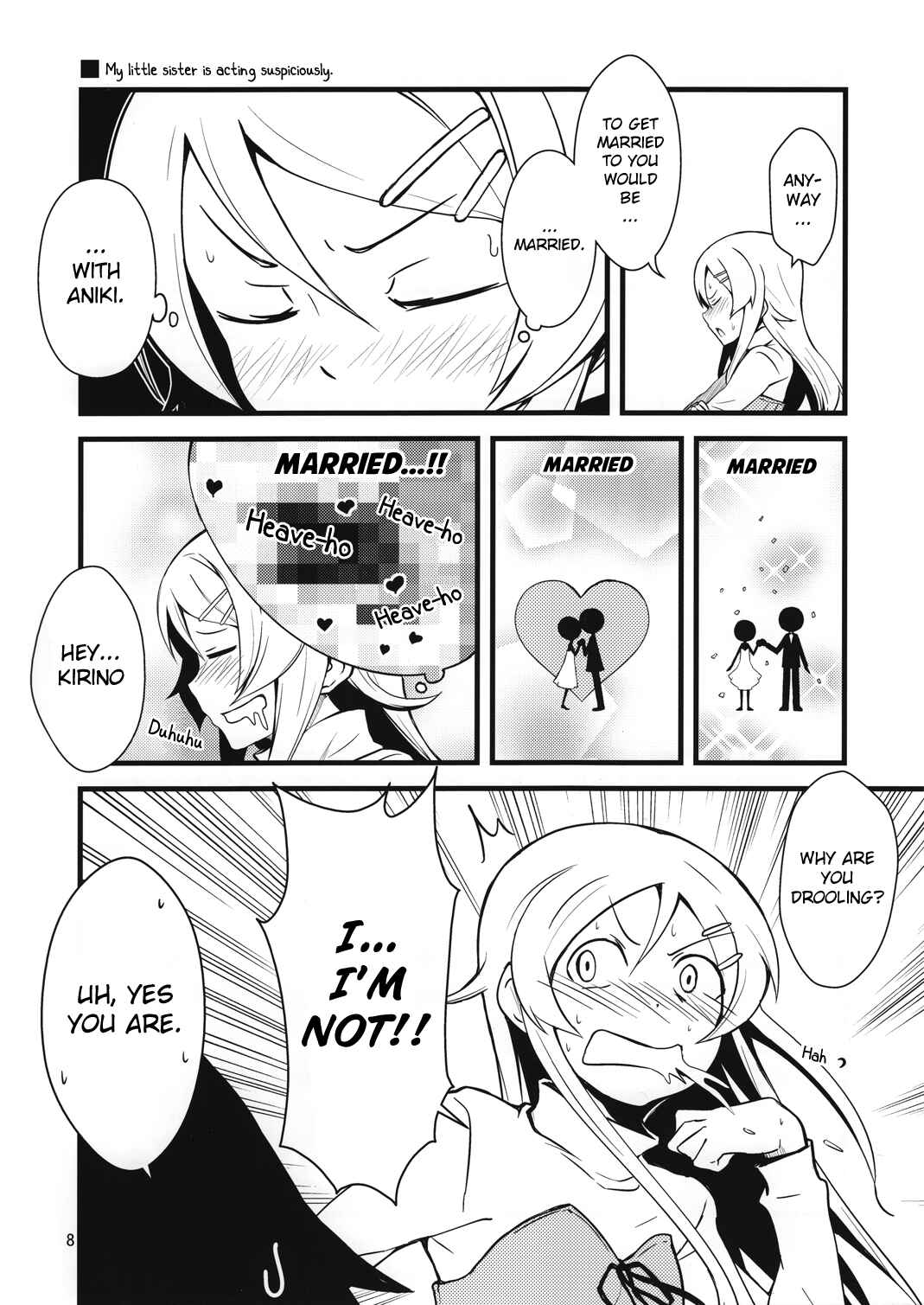 Page 8 Chapter Unknown_baa6 Ore no Imouto ga Konna ni Kawaii Wake ga Nai - Starting Today, Siblings Can Get Married (Doujinshi)