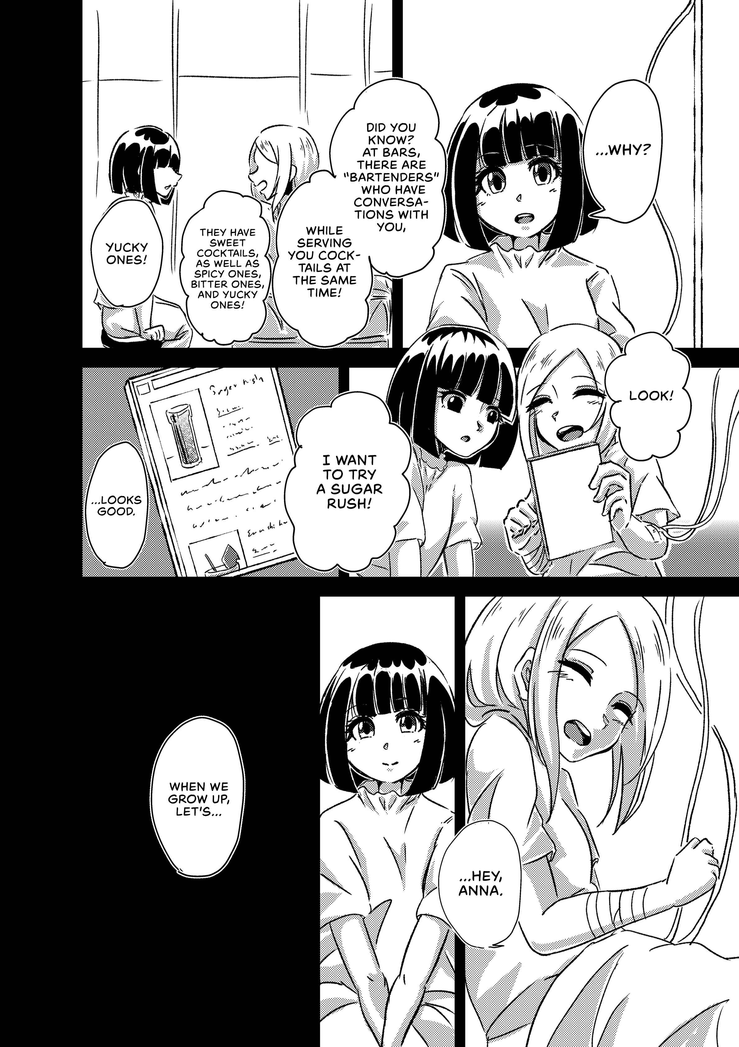 Page 13 Chapter Unknown_5daf VA-11 HALL-A - The Ghost Girl Laughs With Her Eyes (Doujinshi)