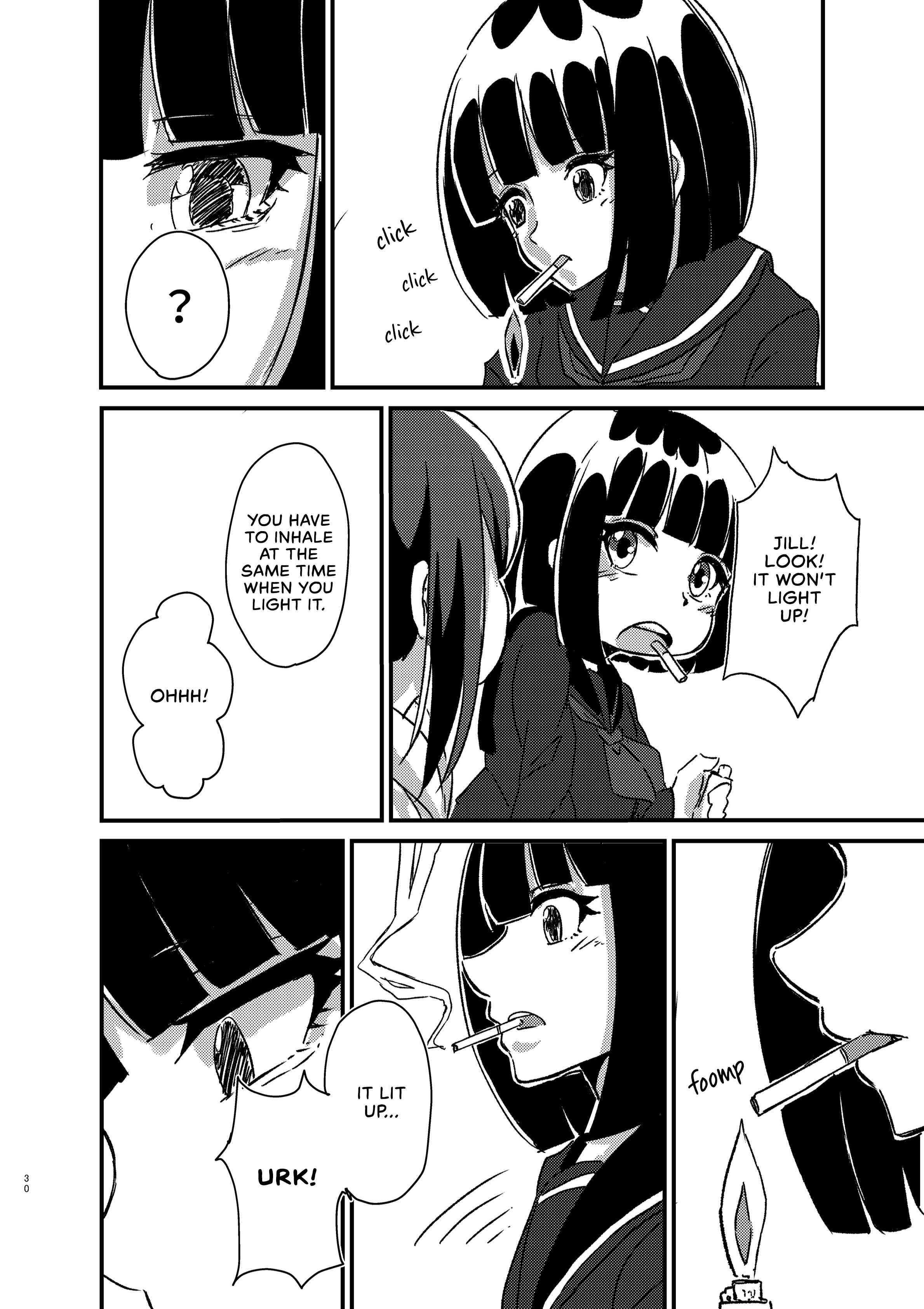 Page 29 Chapter Unknown_5daf VA-11 HALL-A - The Ghost Girl Laughs With Her Eyes (Doujinshi)