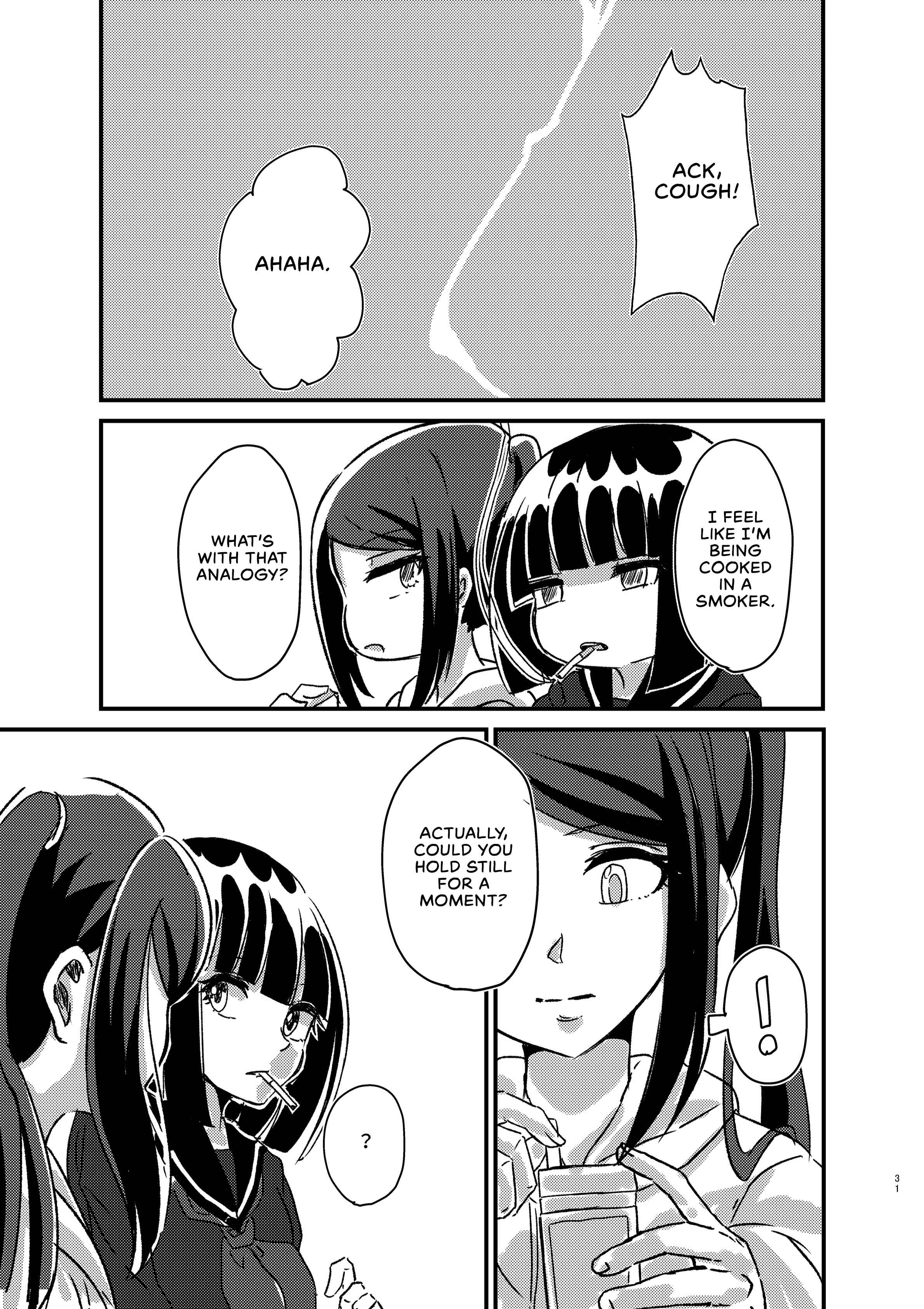 Page 30 Chapter Unknown_5daf VA-11 HALL-A - The Ghost Girl Laughs With Her Eyes (Doujinshi)