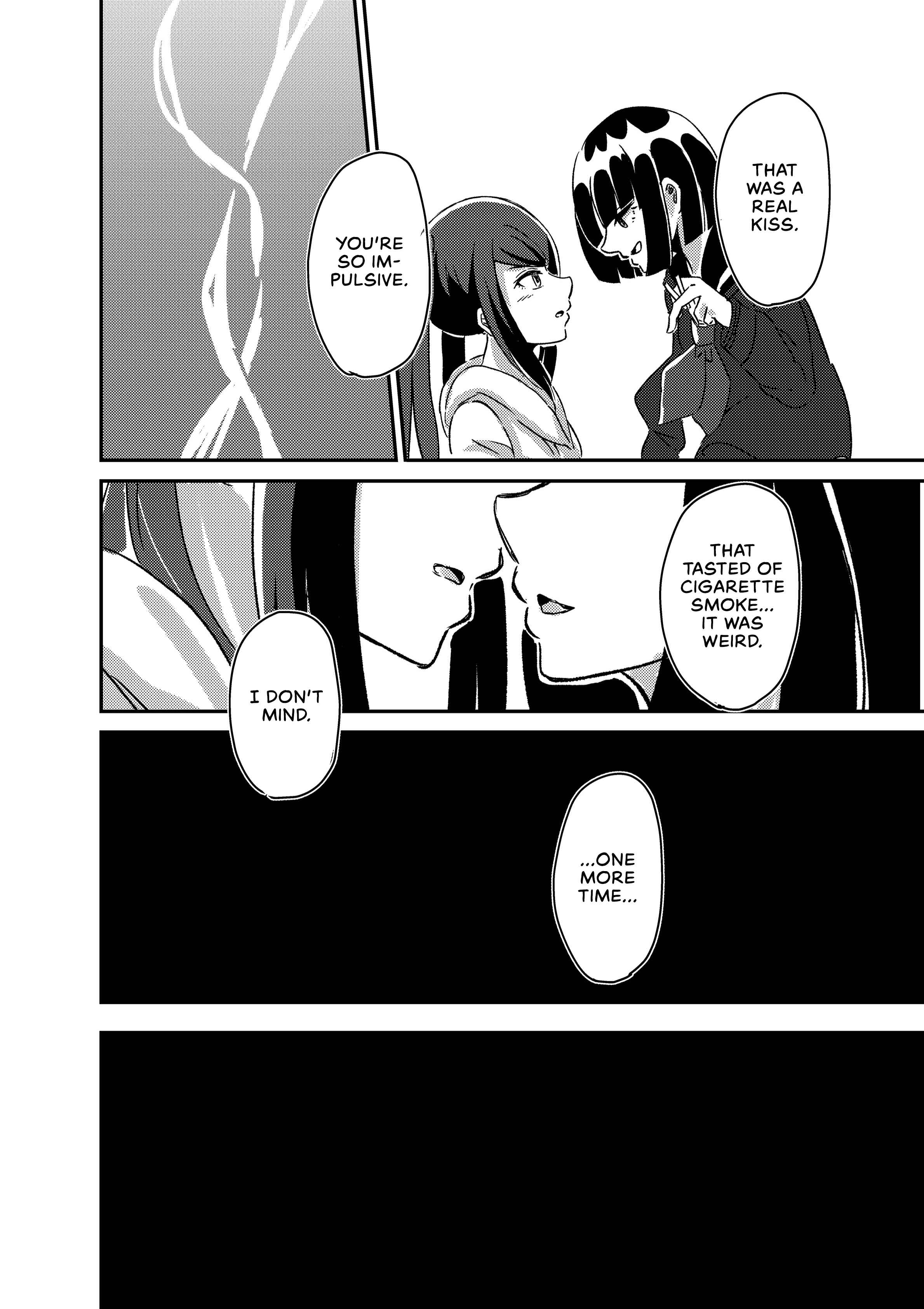 Page 34 Chapter Unknown_5daf VA-11 HALL-A - The Ghost Girl Laughs With Her Eyes (Doujinshi)