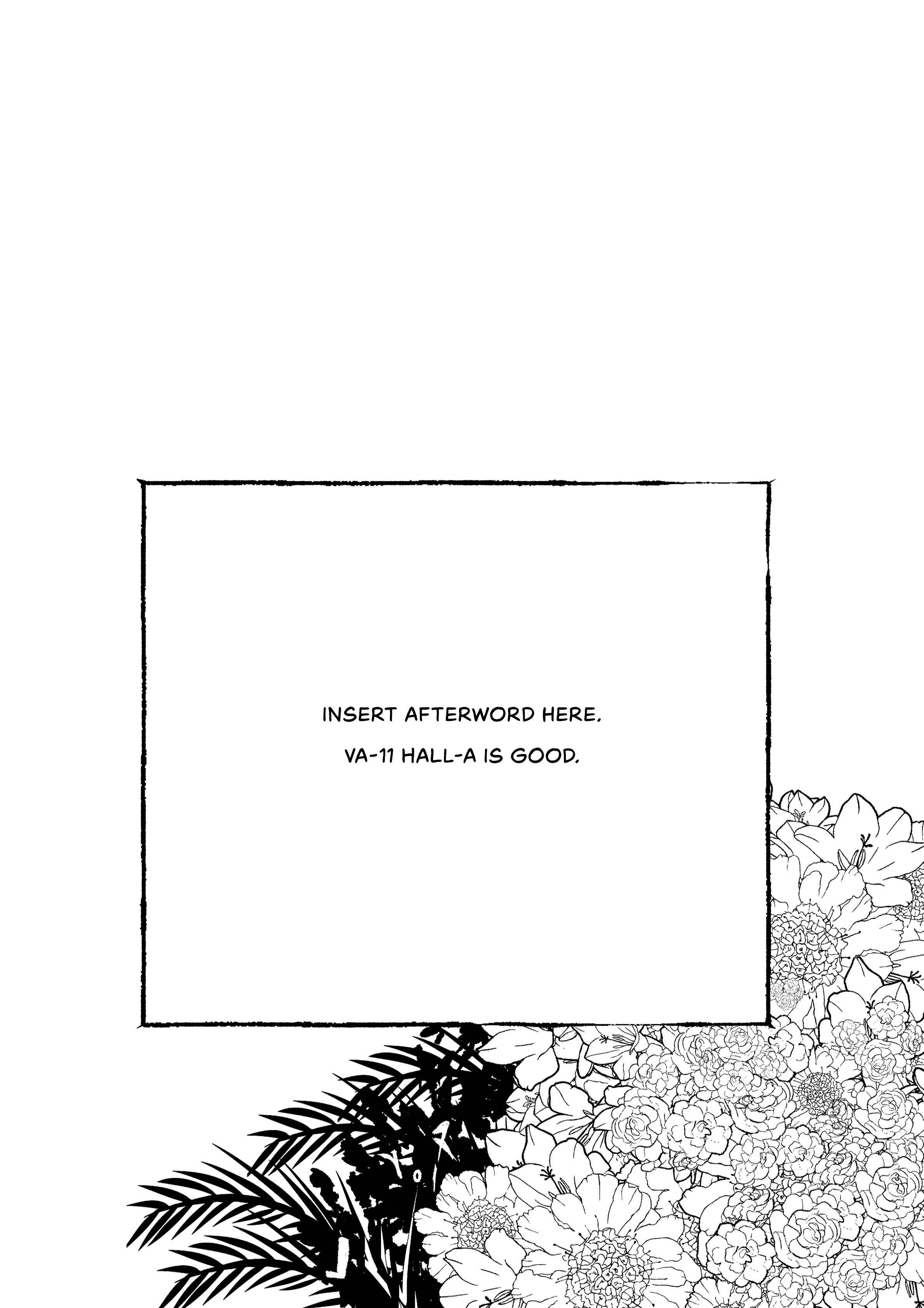 Page 36 Chapter Unknown_5daf VA-11 HALL-A - The Ghost Girl Laughs With Her Eyes (Doujinshi)