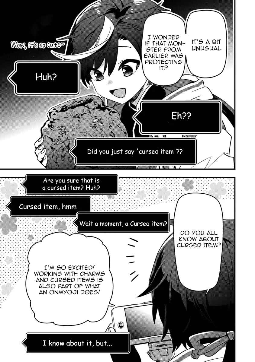 Page 9 Chapter 2.2 Dungeon Haishinsha wo Sukutte Dai Bazurishita Tenshou Onmyoushi, Ukkari Choukyuu Jubutsu wo Haishin Shitara Densetsu ni Natta
