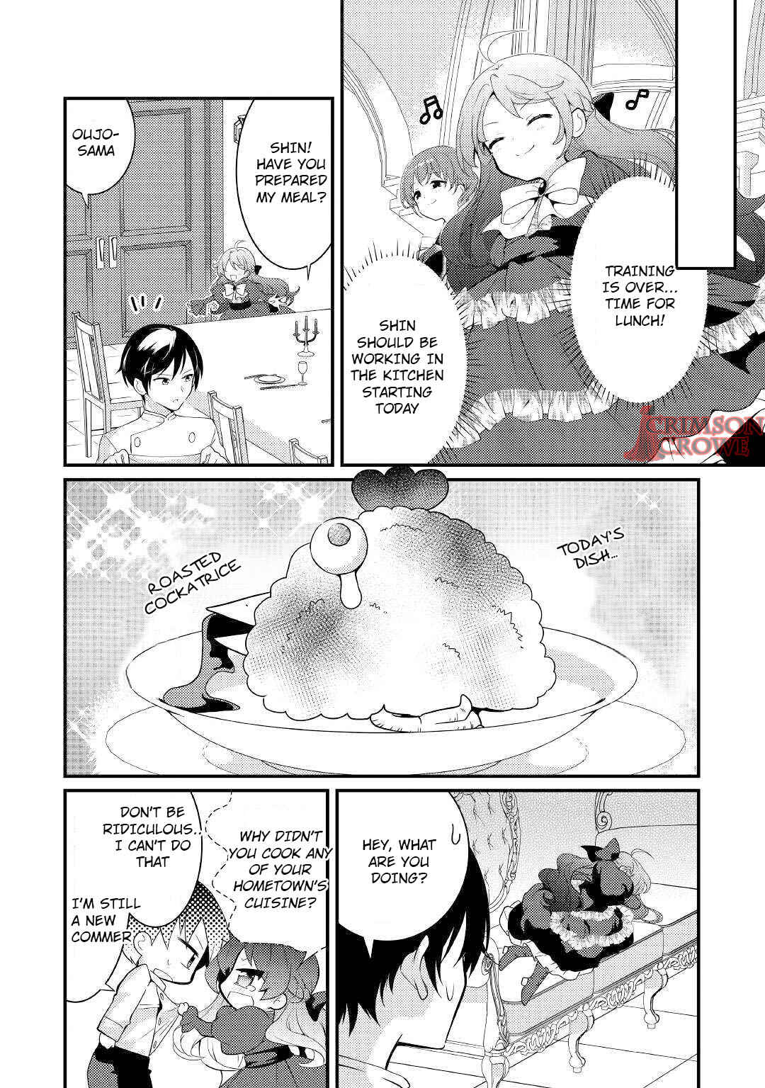 Page 4 Chapter 2 The Reincarnated Young Lady Is Hungry for Commoner Food