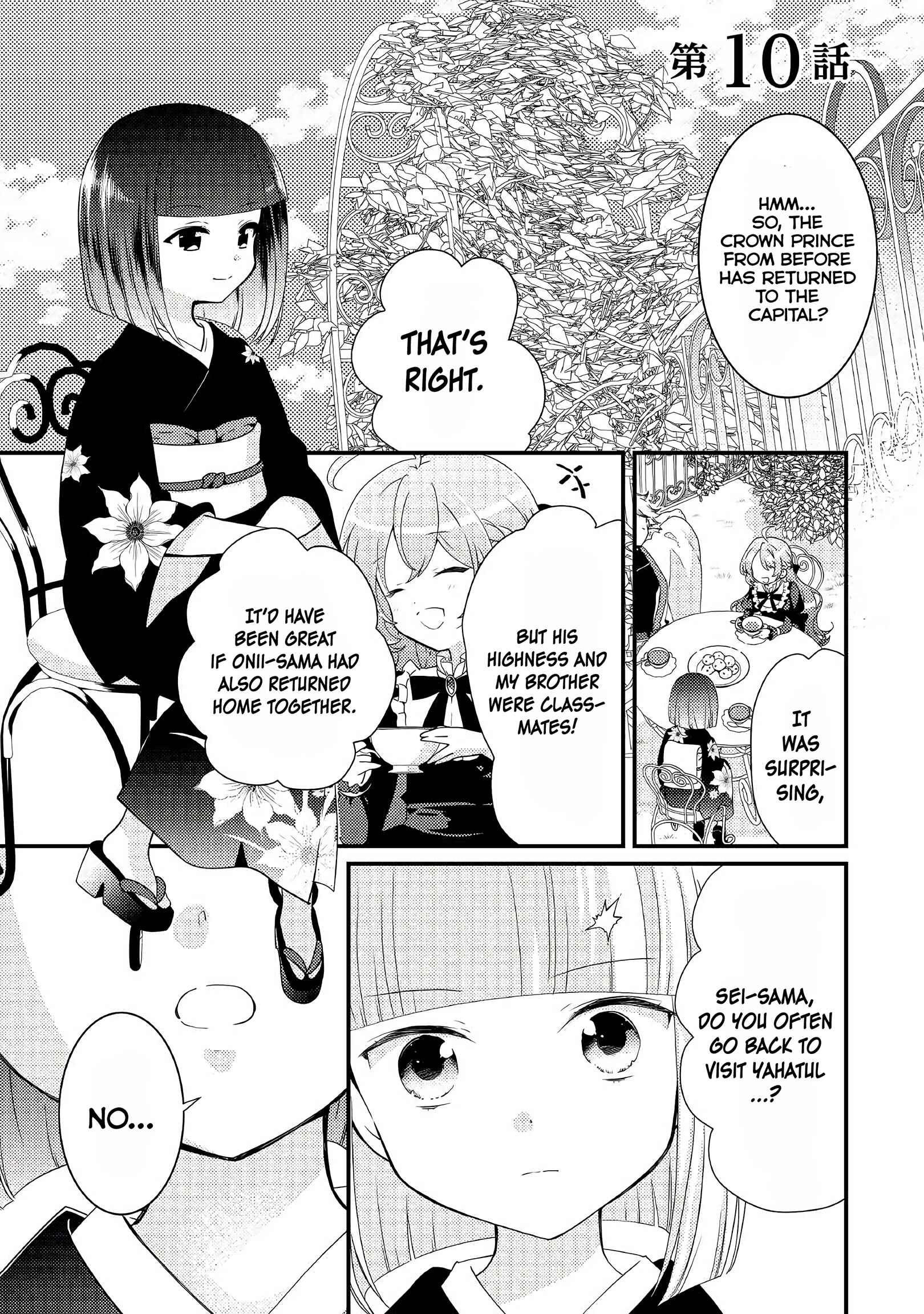 Page 1 Chapter 10 The Reincarnated Young Lady Is Hungry for Commoner Food