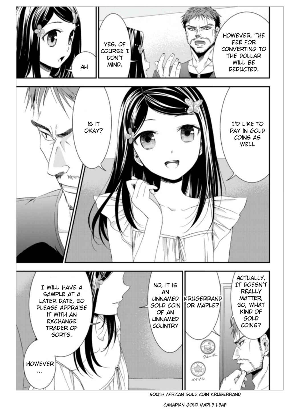 Page 4 Chapter 5 Rougo ni Sonaete Isekai de 8-manmai no Kinka wo Tamemasu