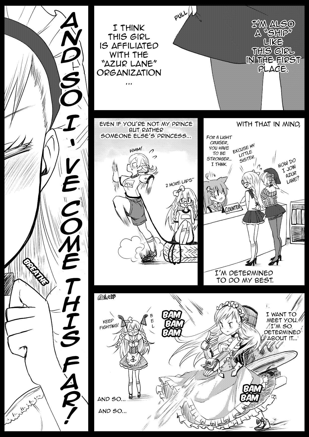 Page 4 Chapter 3 Azur Lane - In Order to be a Woman Suited for the Commander, Enterprise is Doing her Best! (Doujinshi)