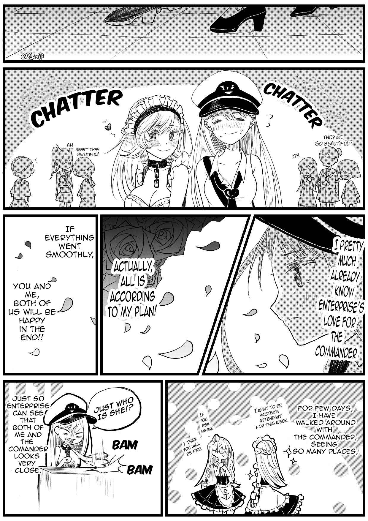 Page 5 Chapter 3 Azur Lane - In Order to be a Woman Suited for the Commander, Enterprise is Doing her Best! (Doujinshi)
