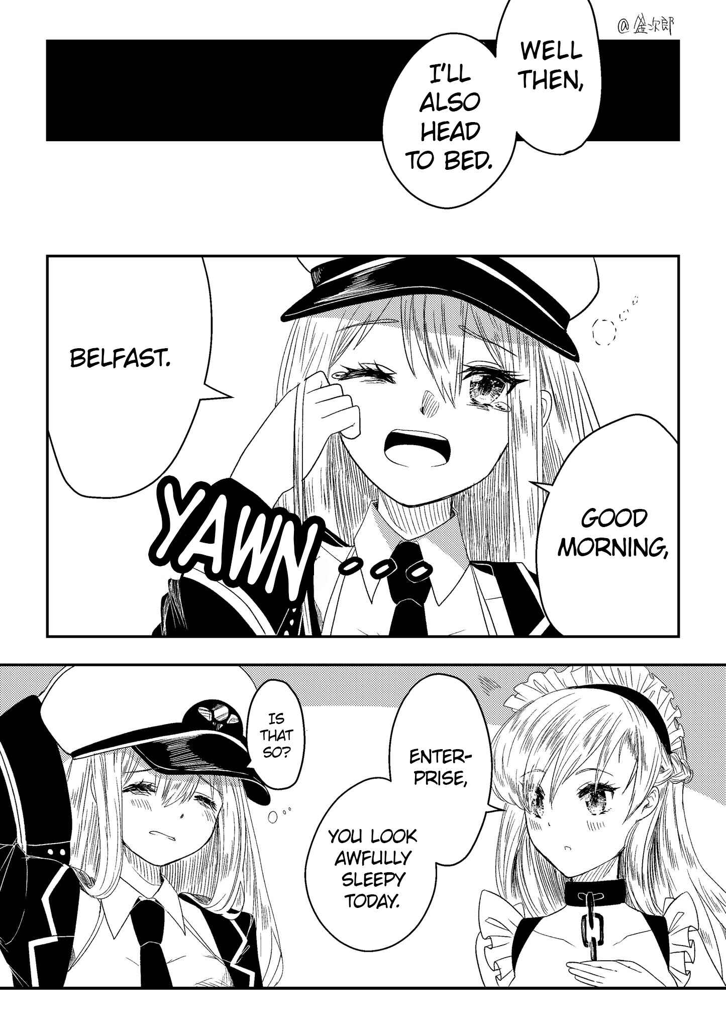 Page 3 Chapter 4.5 Azur Lane - In Order to be a Woman Suited for the Commander, Enterprise is Doing her Best! (Doujinshi)