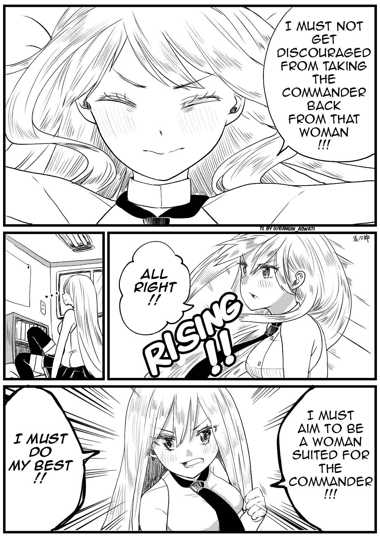 Page 6 Chapter 1 Azur Lane - In Order to be a Woman Suited for the Commander, Enterprise is Doing her Best! (Doujinshi)