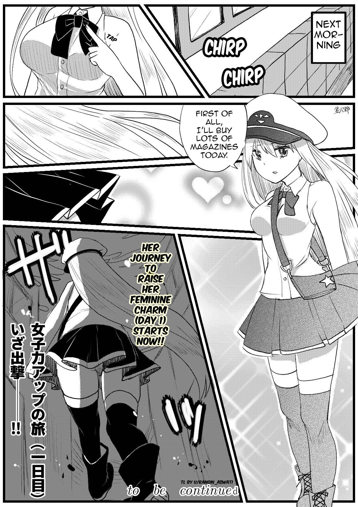 Page 7 Chapter 1 Azur Lane - In Order to be a Woman Suited for the Commander, Enterprise is Doing her Best! (Doujinshi)