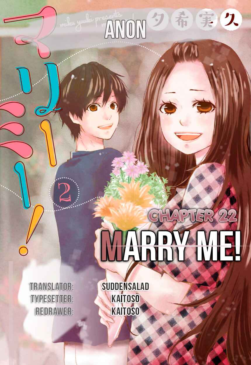 Page 1 Chapter 22 Marry Me!