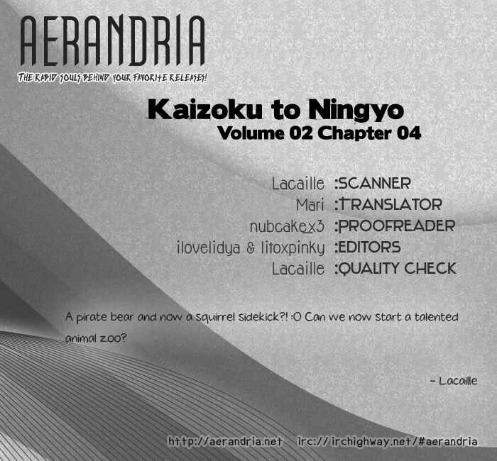 Page 4 Chapter 4 Kaizoku to Ningyo