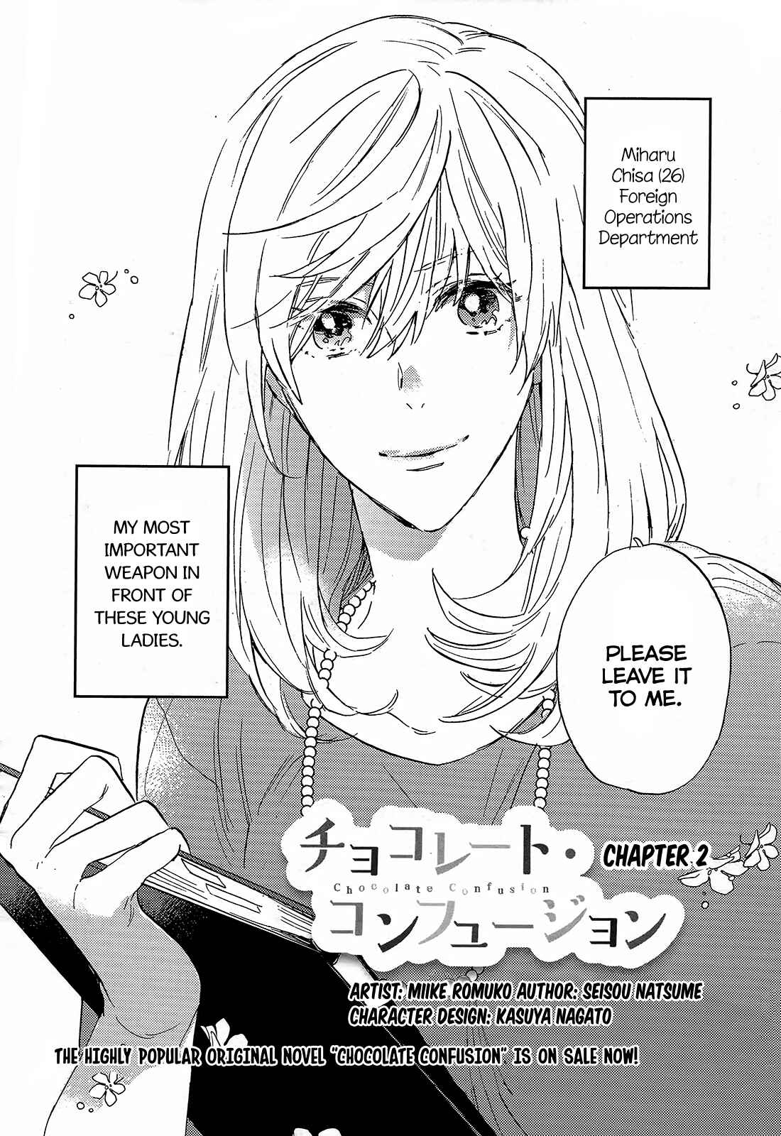 Page 3 Chapter 2 Chocolate Confusion