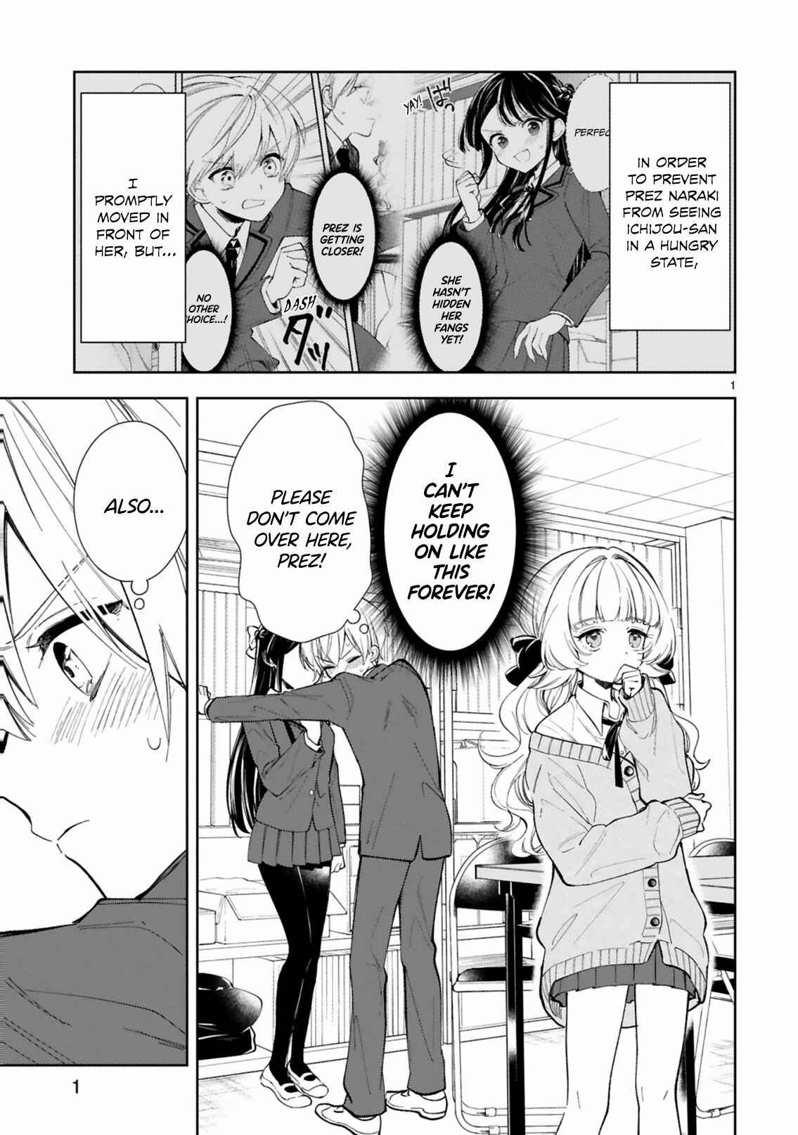 Page 1 Chapter 5 It Shows on Your Face, Ichijou-San