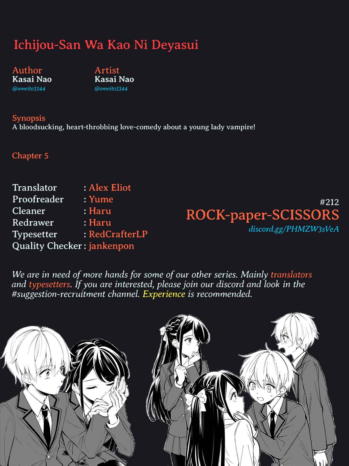 Page 19 Chapter 5 It Shows on Your Face, Ichijou-San