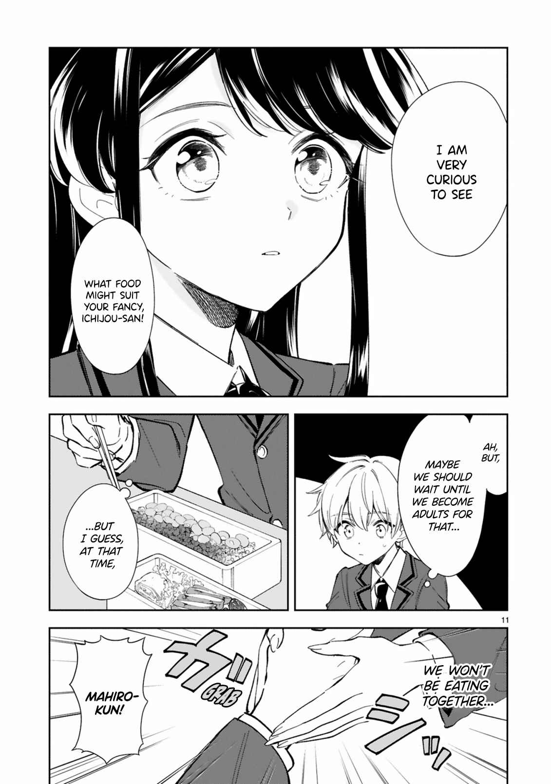 Page 11 Chapter 7 It Shows on Your Face, Ichijou-San