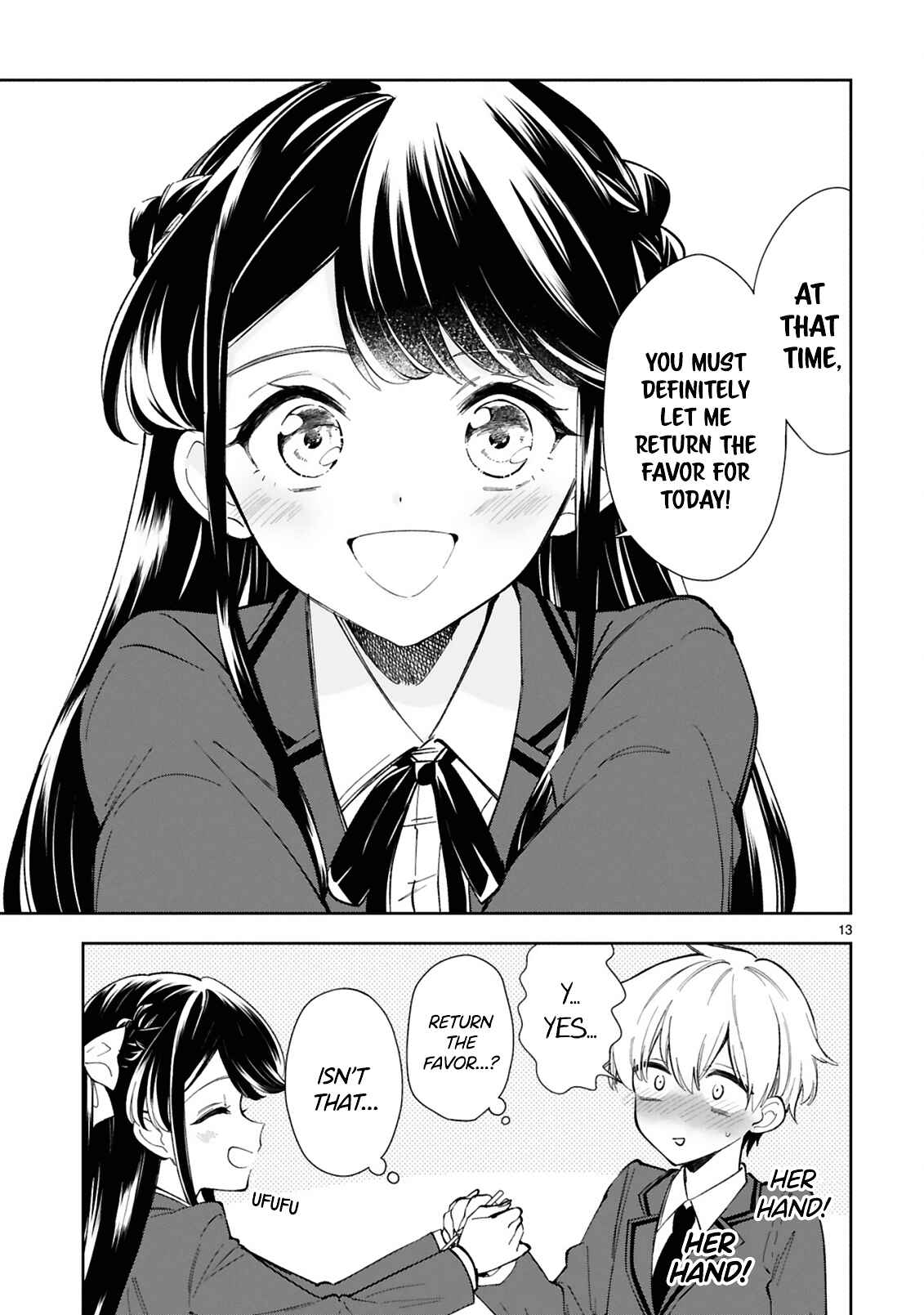 Page 13 Chapter 7 It Shows on Your Face, Ichijou-San
