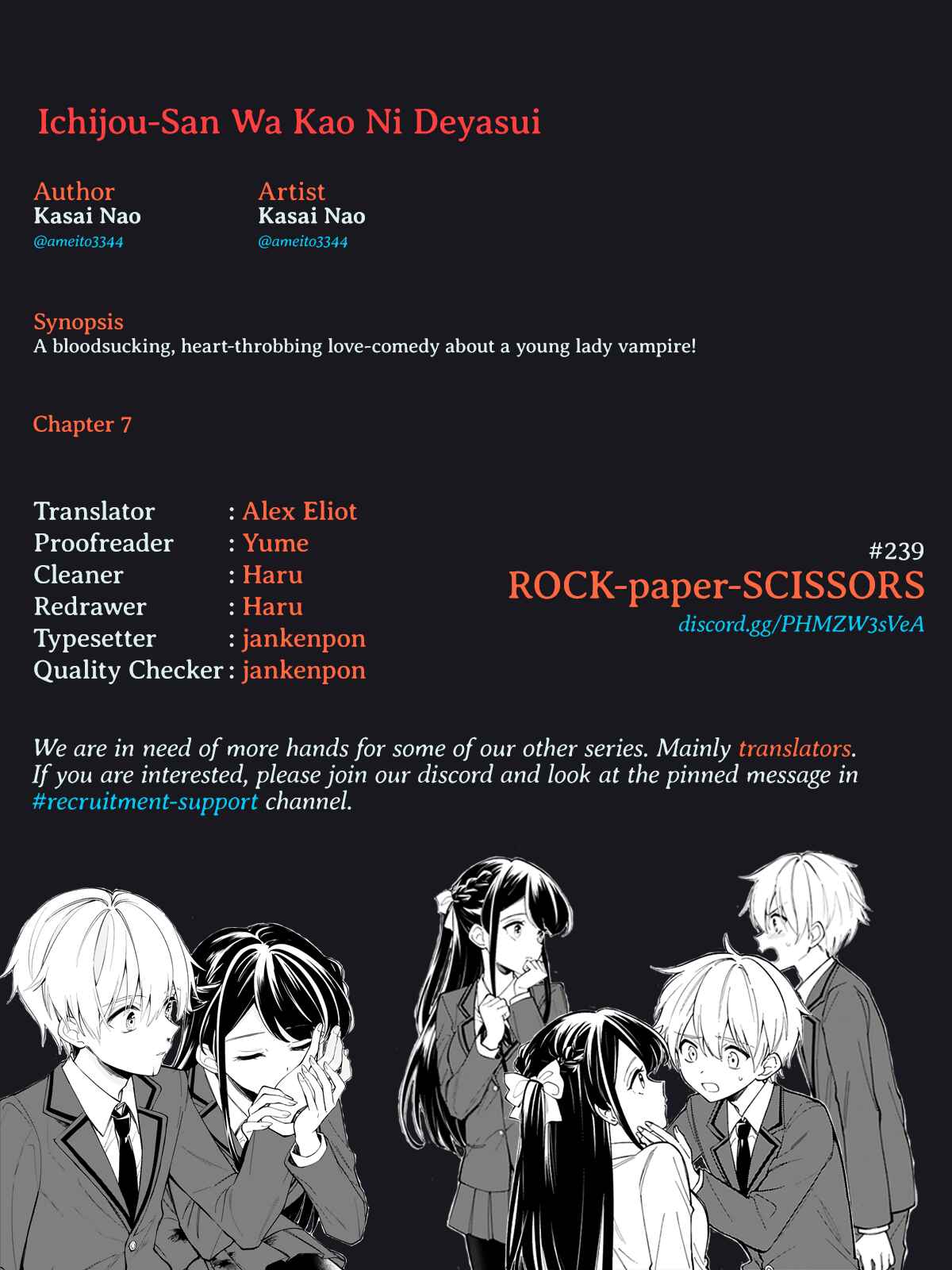 Page 15 Chapter 7 It Shows on Your Face, Ichijou-San