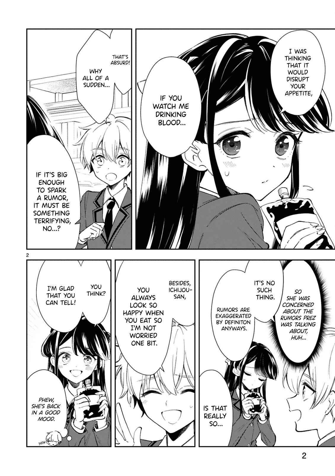 Page 2 Chapter 7 It Shows on Your Face, Ichijou-San