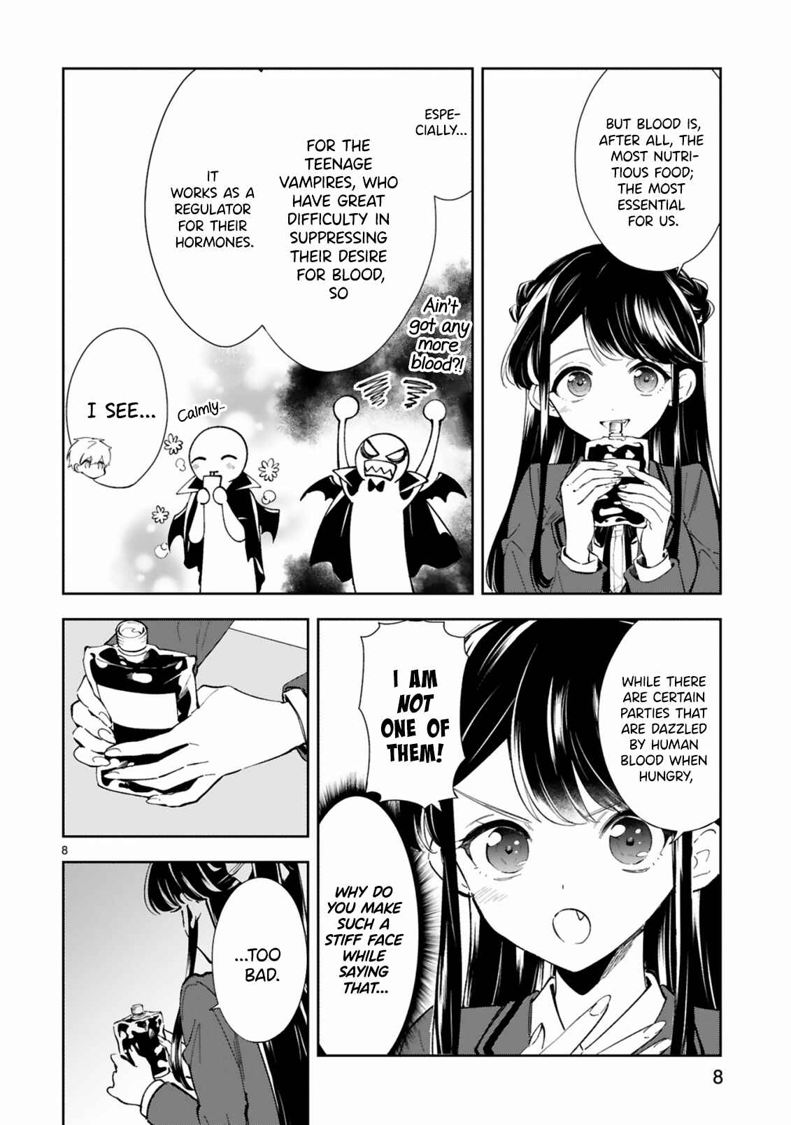 Page 8 Chapter 7 It Shows on Your Face, Ichijou-San