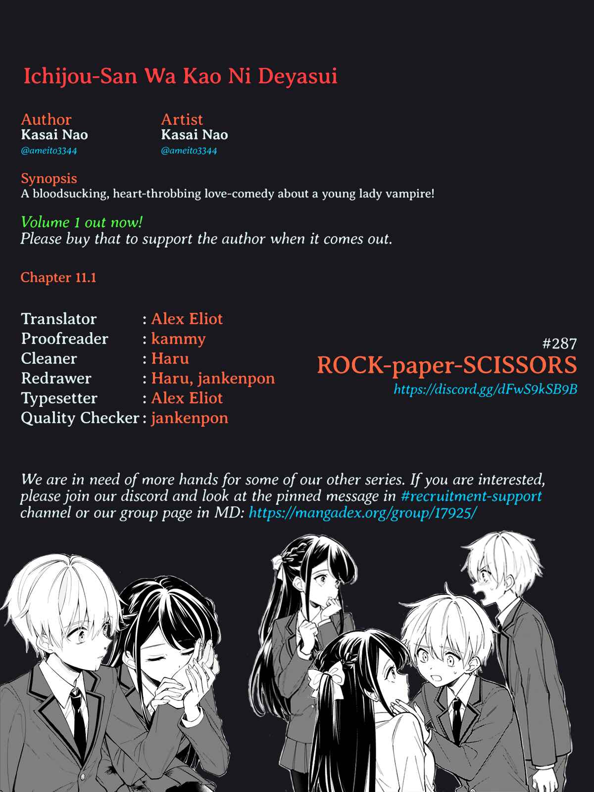 Page 18 Chapter 11.1 It Shows on Your Face, Ichijou-San