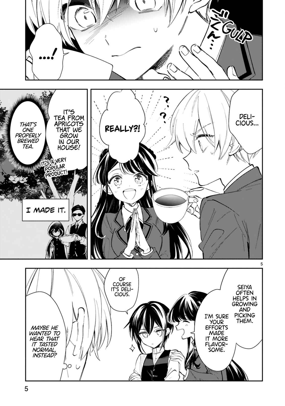 Page 7 Chapter 10 It Shows on Your Face, Ichijou-San